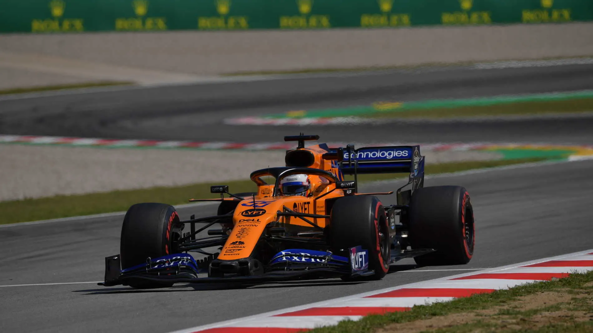 CIRCUIT DE BARCELONA-CATALUNYA, SPAIN - MAY 10: Carlos Sainz Jr., McLaren MCL34 during the Spanish