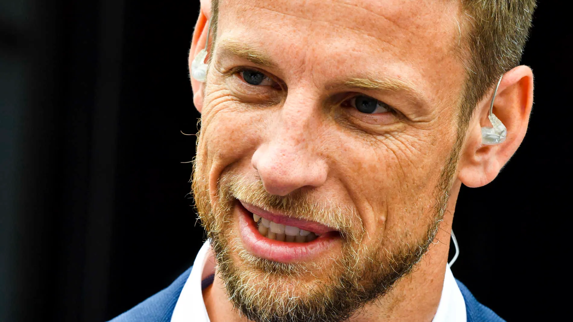 CIRCUIT DE BARCELONA-CATALUNYA, SPAIN - MAY 11: Jenson Button, Sky TV during the Spanish GP at