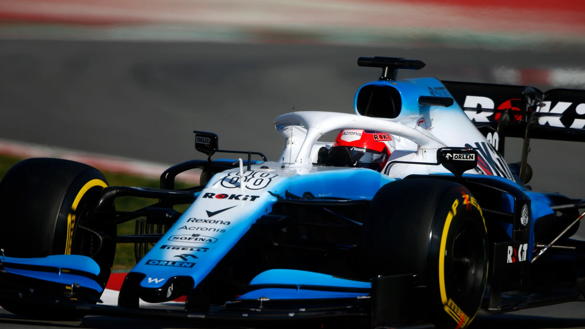 CIRCUIT DE BARCELONA-CATALUNYA, SPAIN - MARCH 01: Robert Kubica, Williams FW42 during the Barcelona
