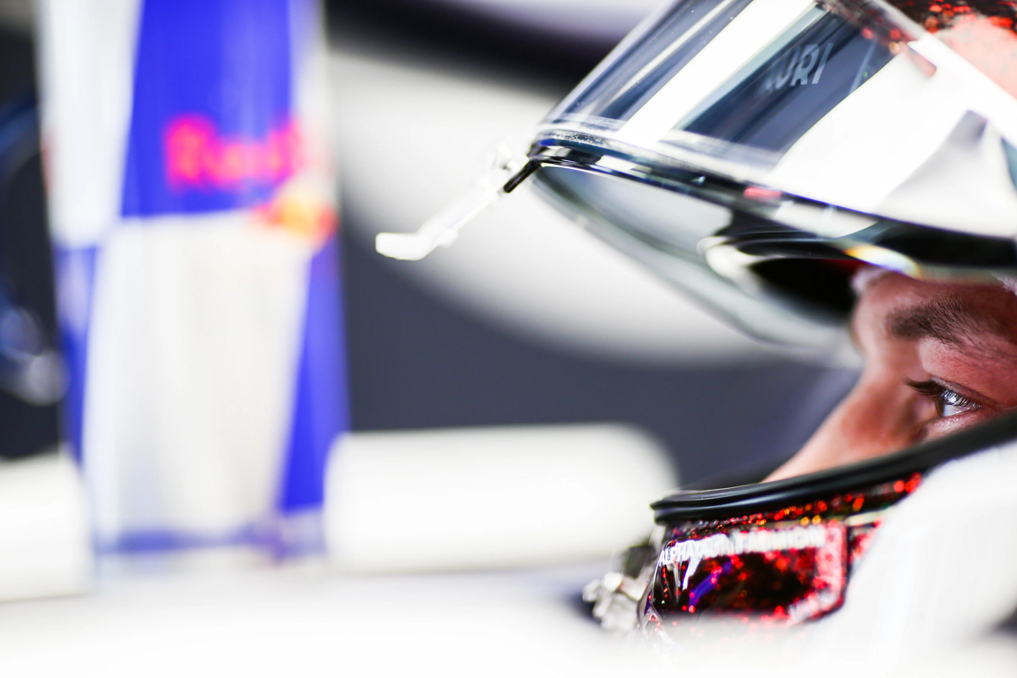 ABU DHABI, UNITED ARAB EMIRATES - DECEMBER 12: Daniil Kvyat of Scuderia AlphaTauri and Russia