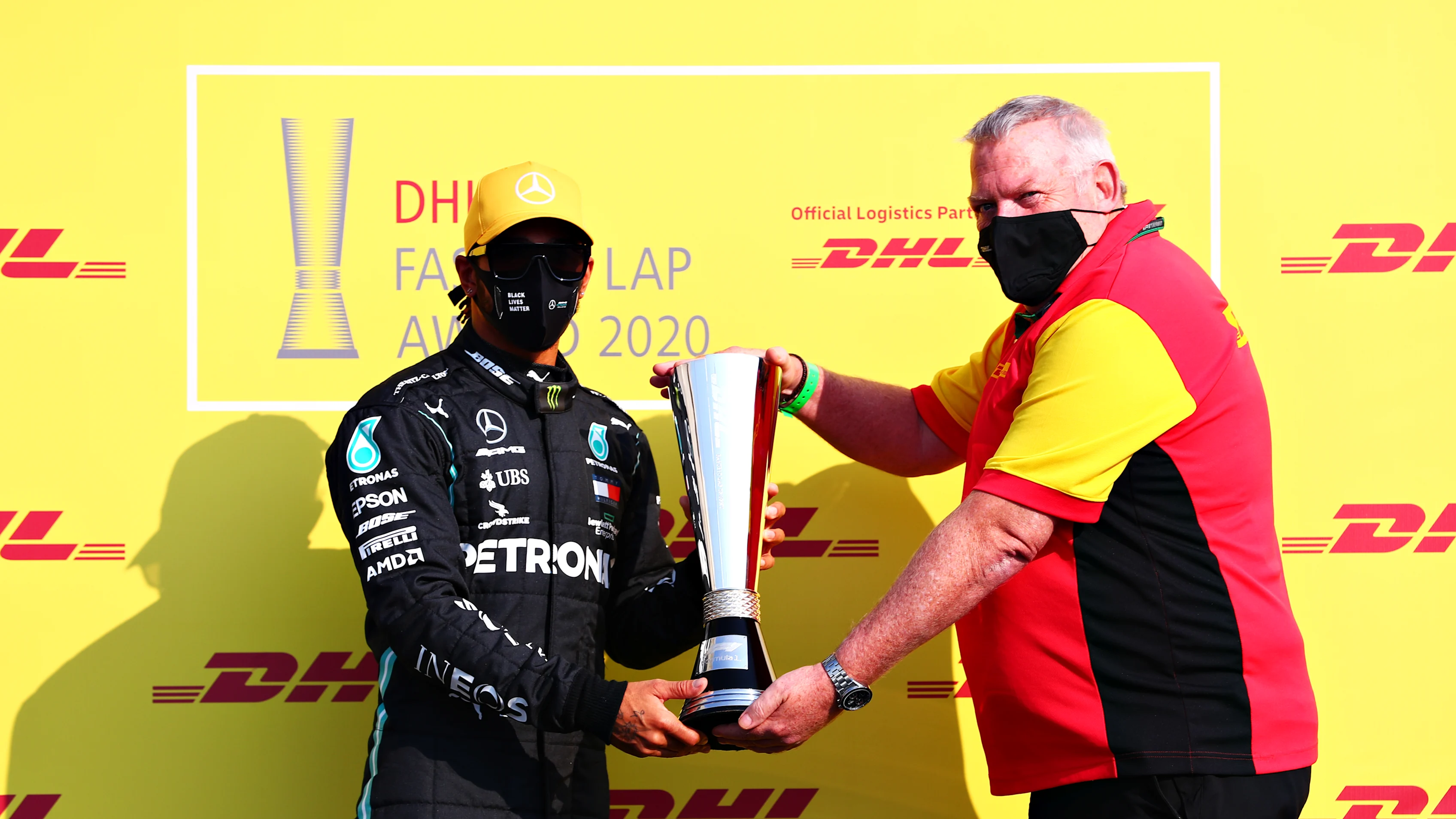 ABU DHABI, UNITED ARAB EMIRATES - DECEMBER 13: Lewis Hamilton of Great Britain and Mercedes GP is