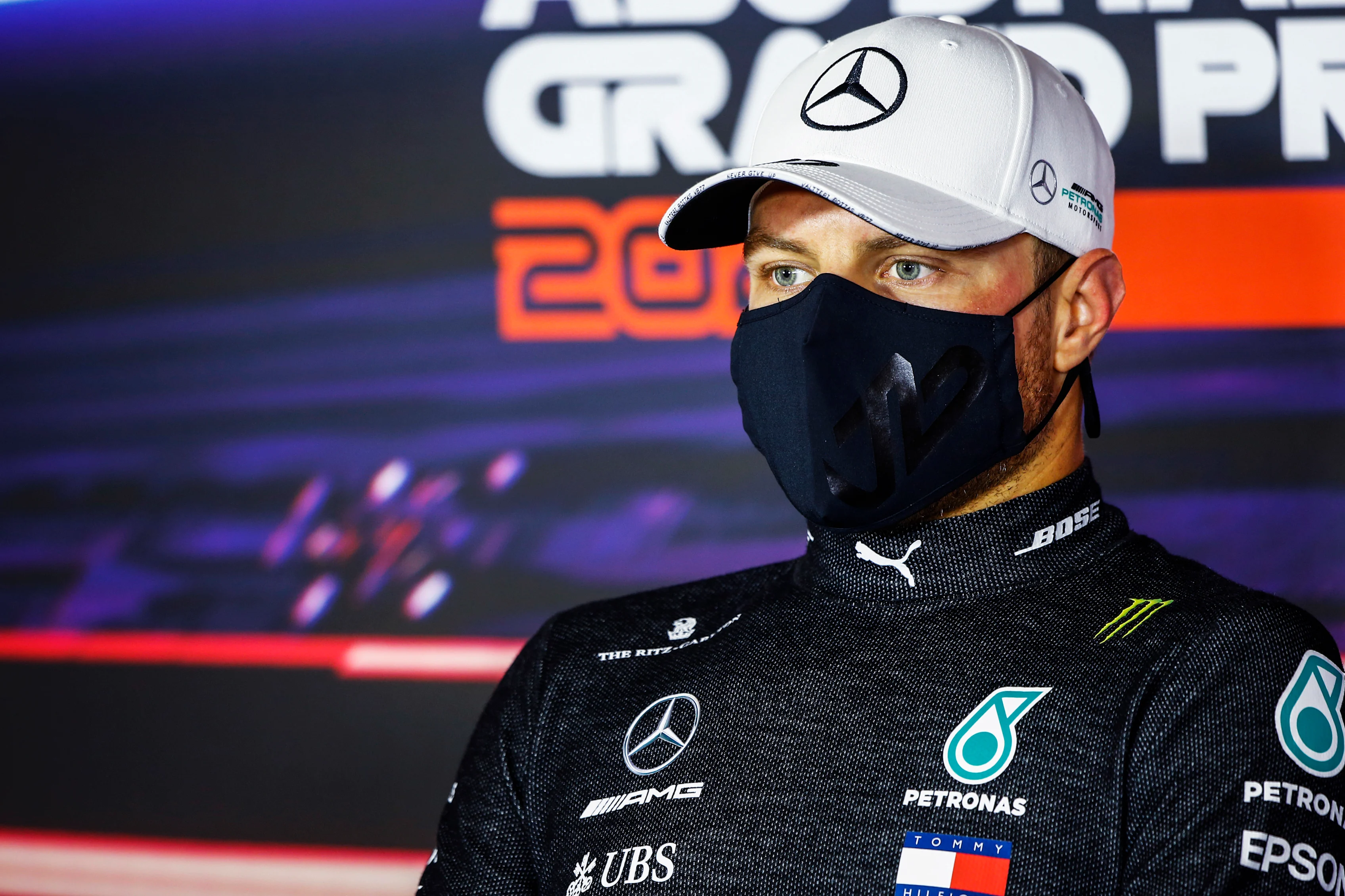 ABU DHABI, UNITED ARAB EMIRATES - DECEMBER 13: Second placed Valtteri Bottas of Finland and