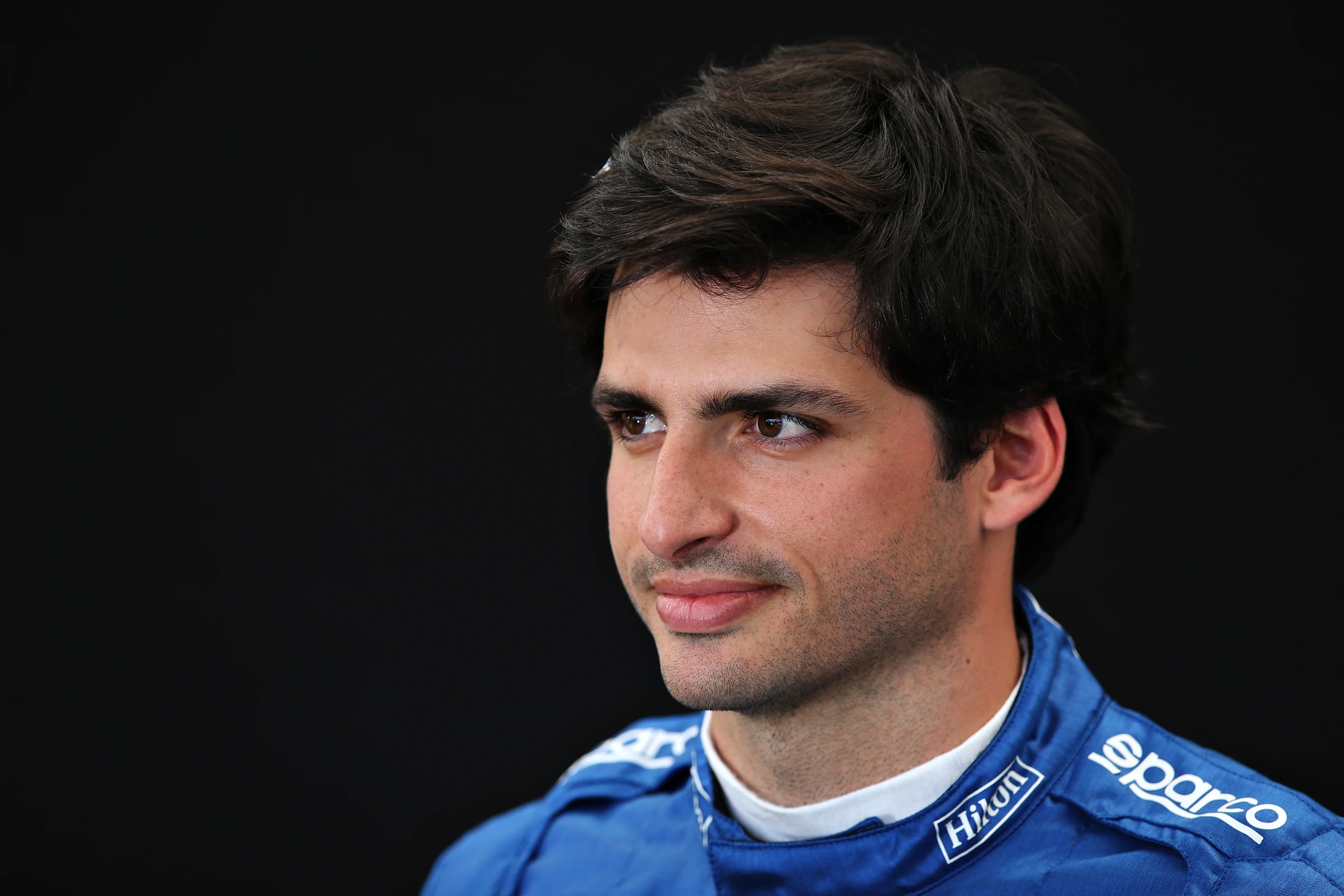 MELBOURNE, AUSTRALIA - MARCH 12: Carlos Sainz of Spain and McLaren F1 poses for a photo in the
