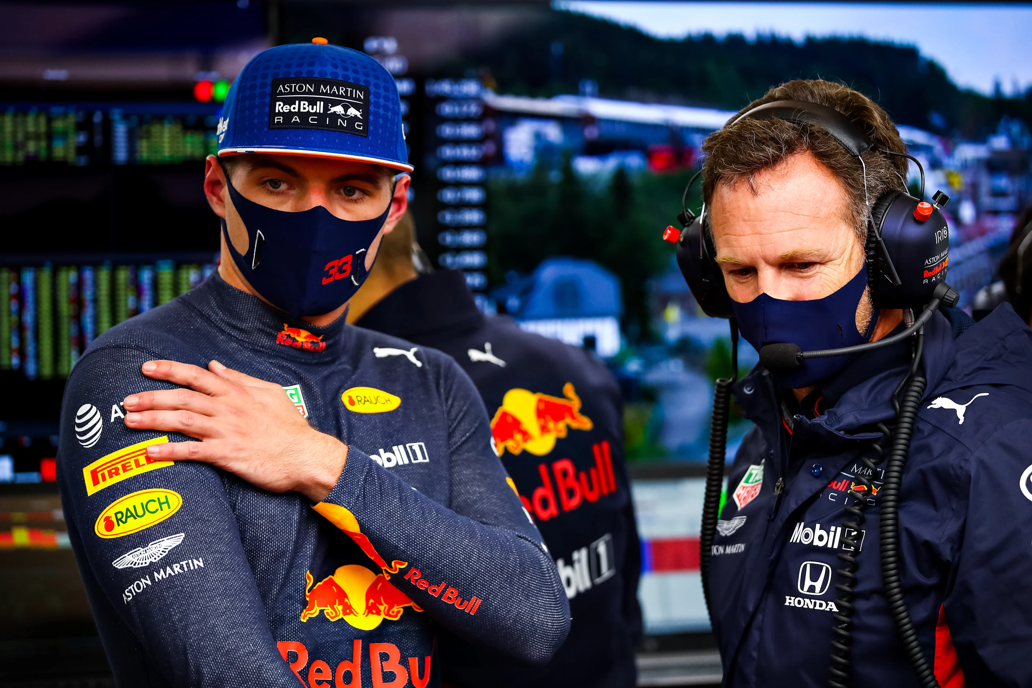 SPA, BELGIUM - AUGUST 28: Max Verstappen of Netherlands and Red Bull Racing and Red Bull Racing