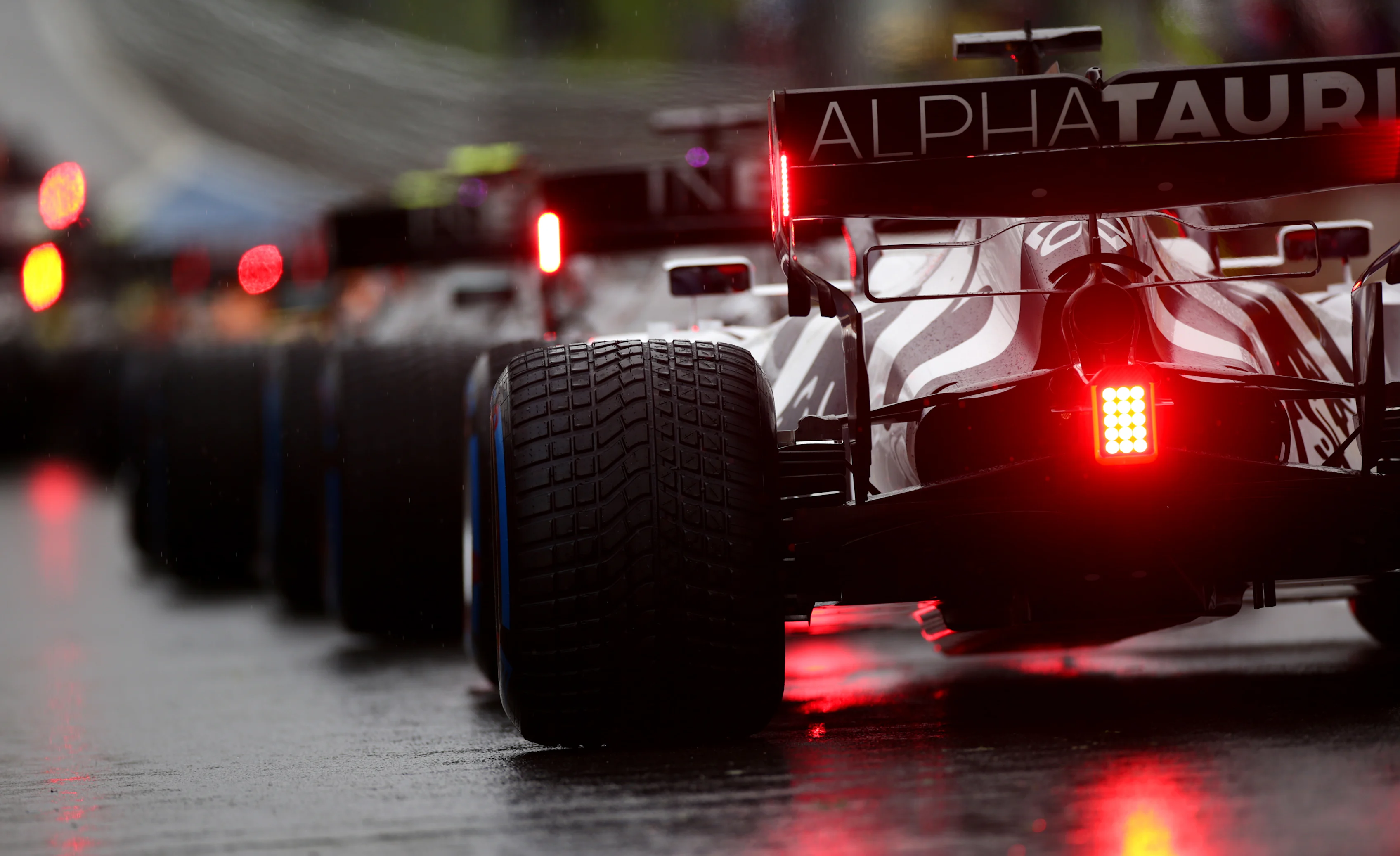 SPIELBERG, AUSTRIA - JULY 11: Daniil Kvyat of Russia driving the (26) Scuderia AlphaTauri AT01