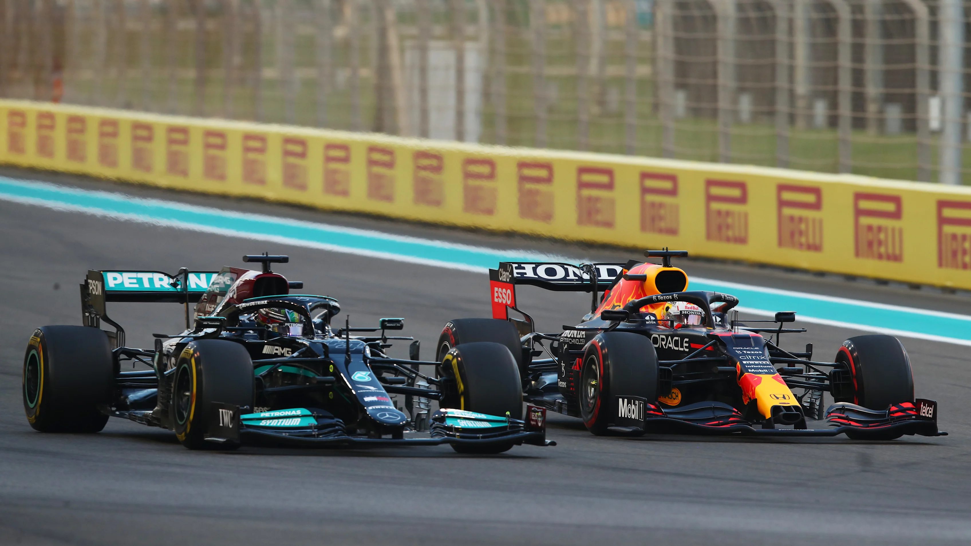 ABU DHABI, UNITED ARAB EMIRATES - DECEMBER 12: Max Verstappen of the Netherlands driving the (33)