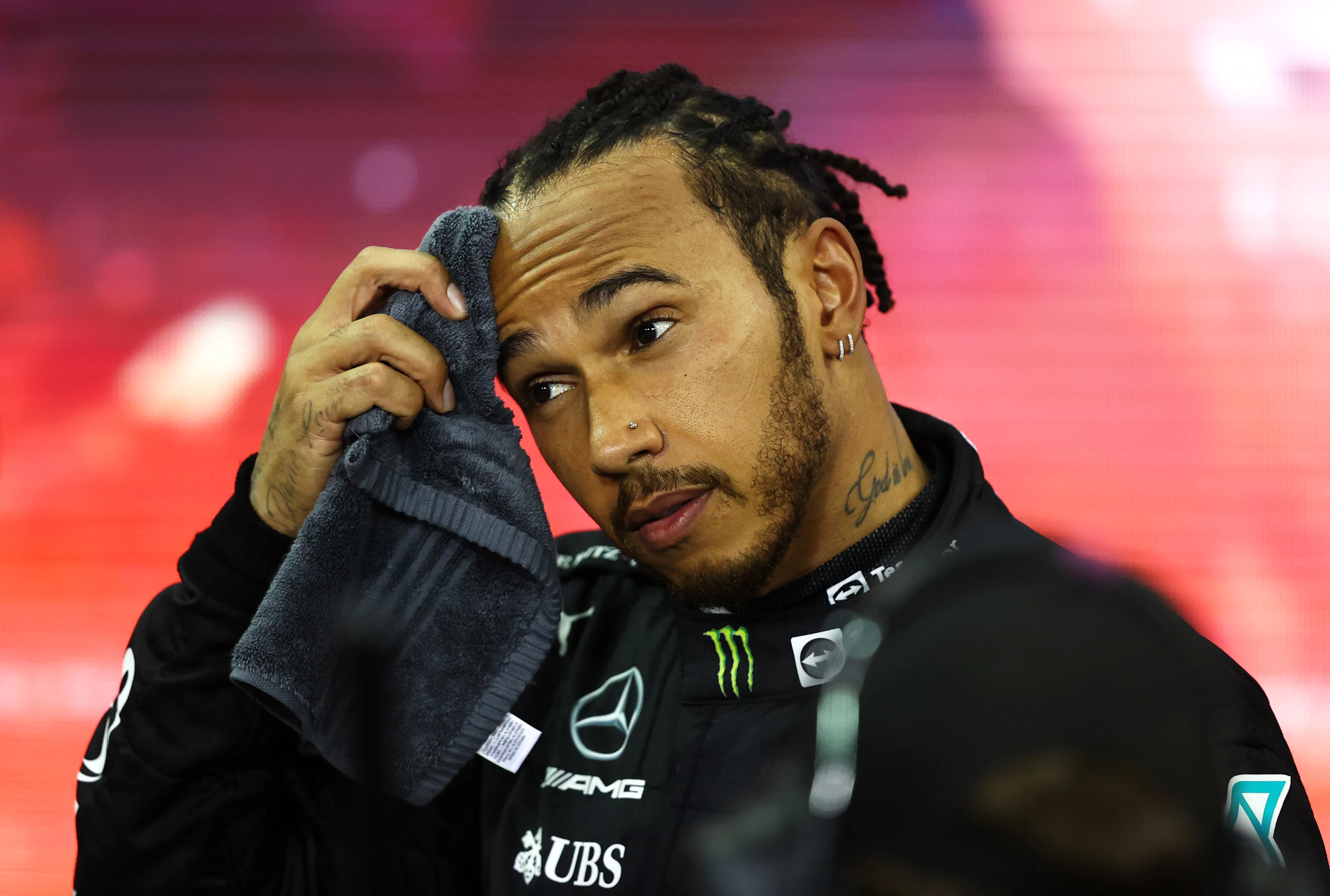 ABU DHABI, UNITED ARAB EMIRATES - DECEMBER 12: Second placed and championship runner up Lewis