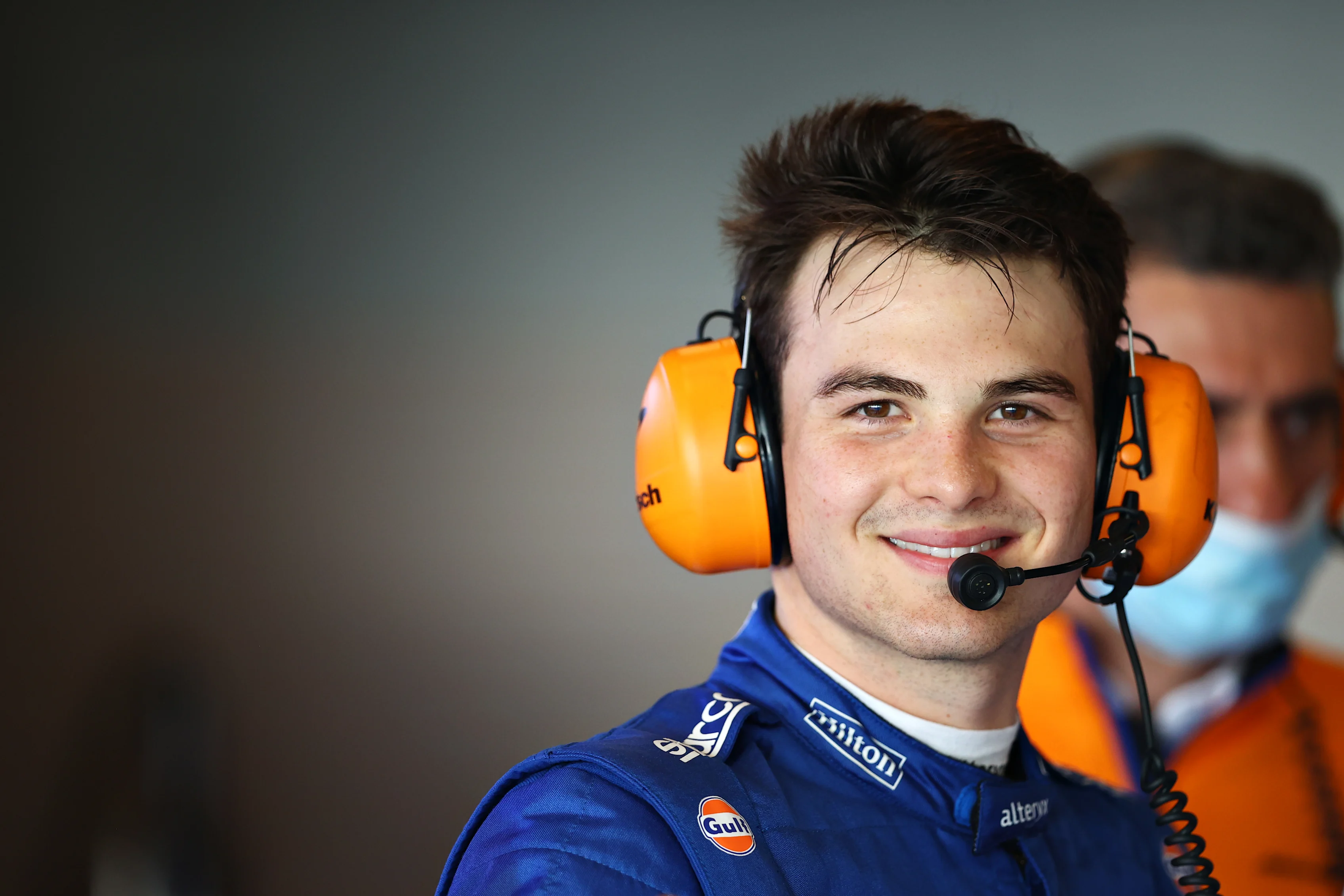 ABU DHABI, UNITED ARAB EMIRATES - DECEMBER 14: Pato OâWard of Mexico and McLaren F1 looks on in