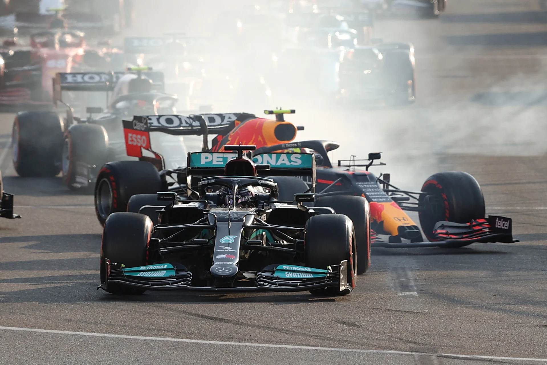 BAKU, AZERBAIJAN - JUNE 06: Lewis Hamilton of Great Britain driving the (44) Mercedes AMG Petronas