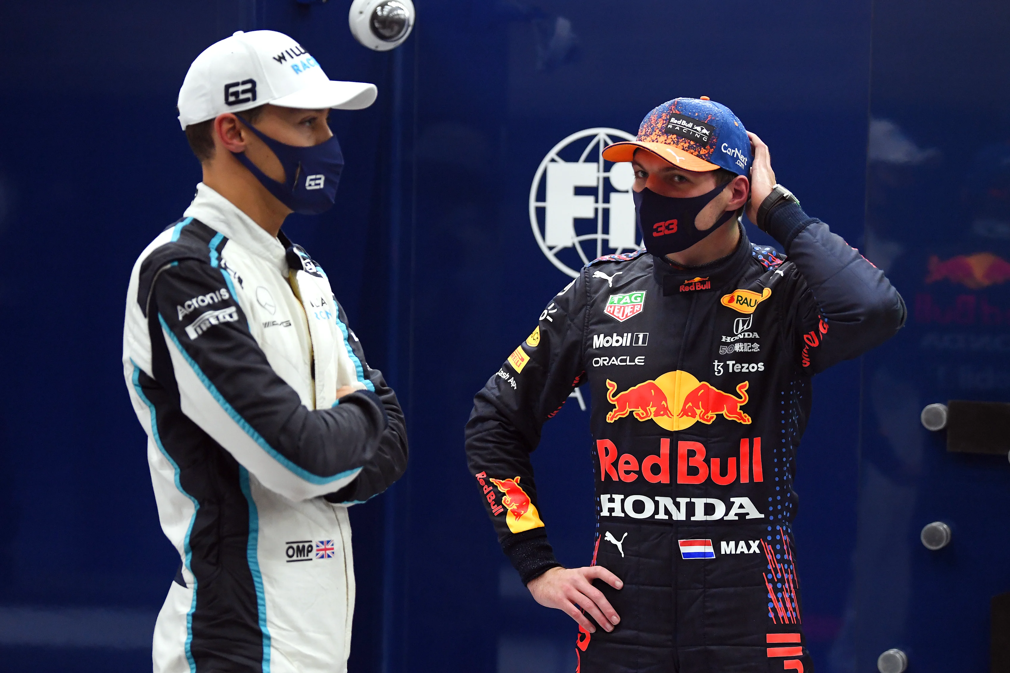 SPA, BELGIUM - AUGUST 28: Pole position qualifier Max Verstappen of Netherlands and Red Bull Racing