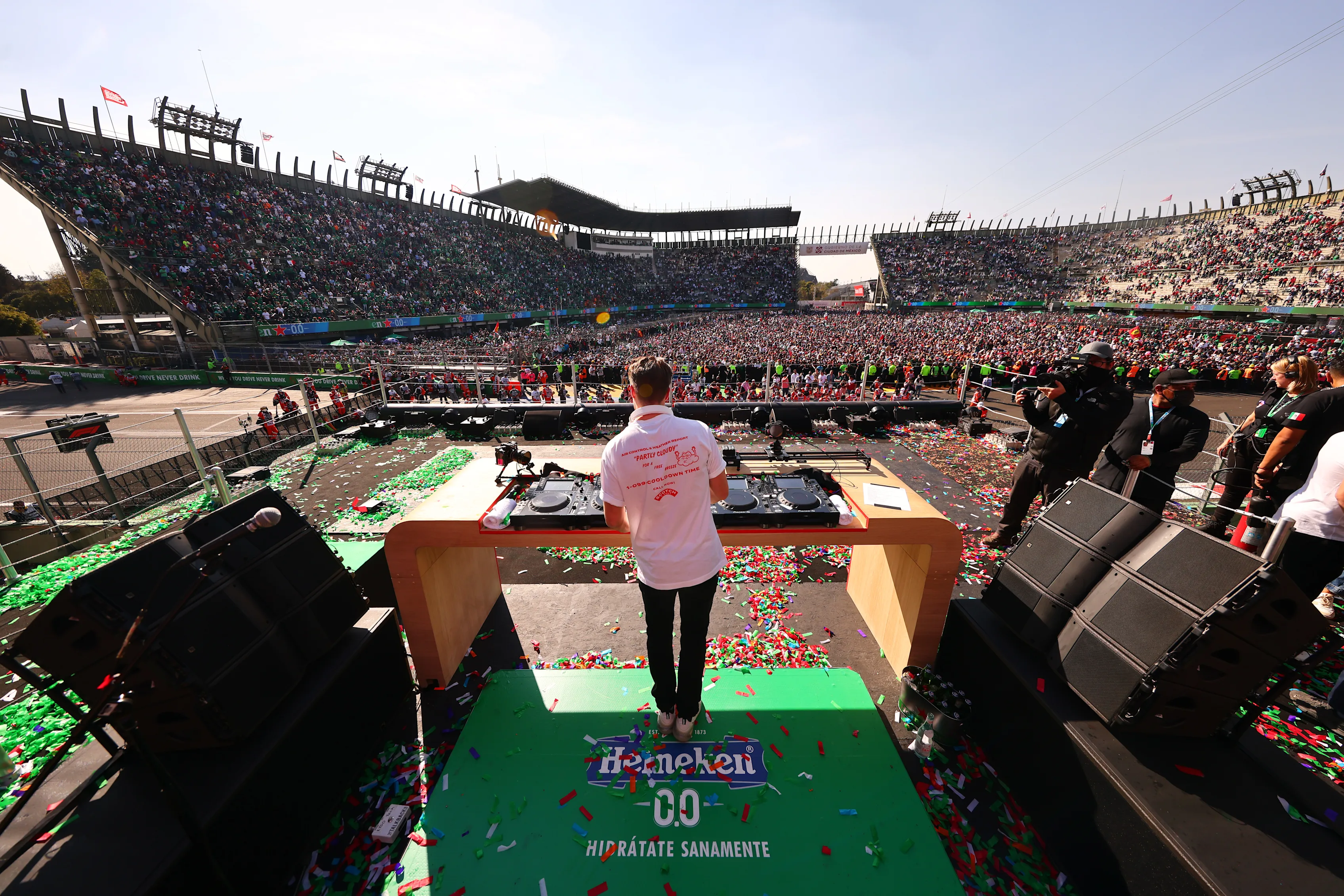 MEXICO CITY, MEXICO - NOVEMBER 07: HeinekenÂ®ï¸  put on a unique performance with renowned
