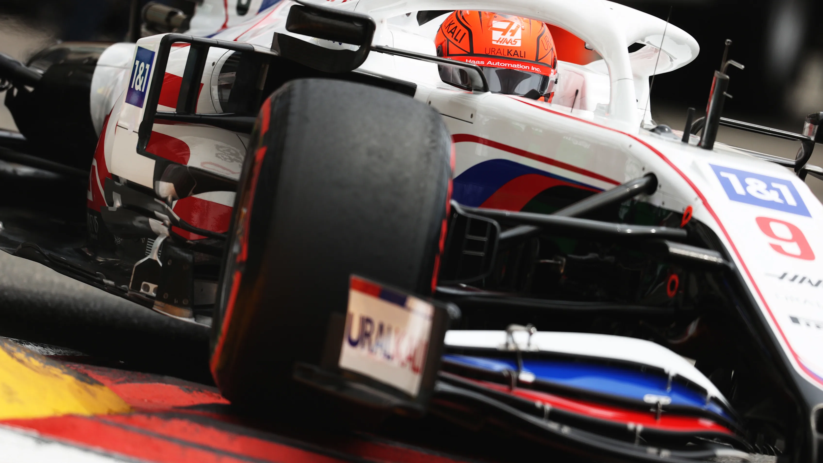 MONTE-CARLO, MONACO - MAY 22: Nikita Mazepin of Russia driving the (9) Haas F1 Team VF-21 Ferrari