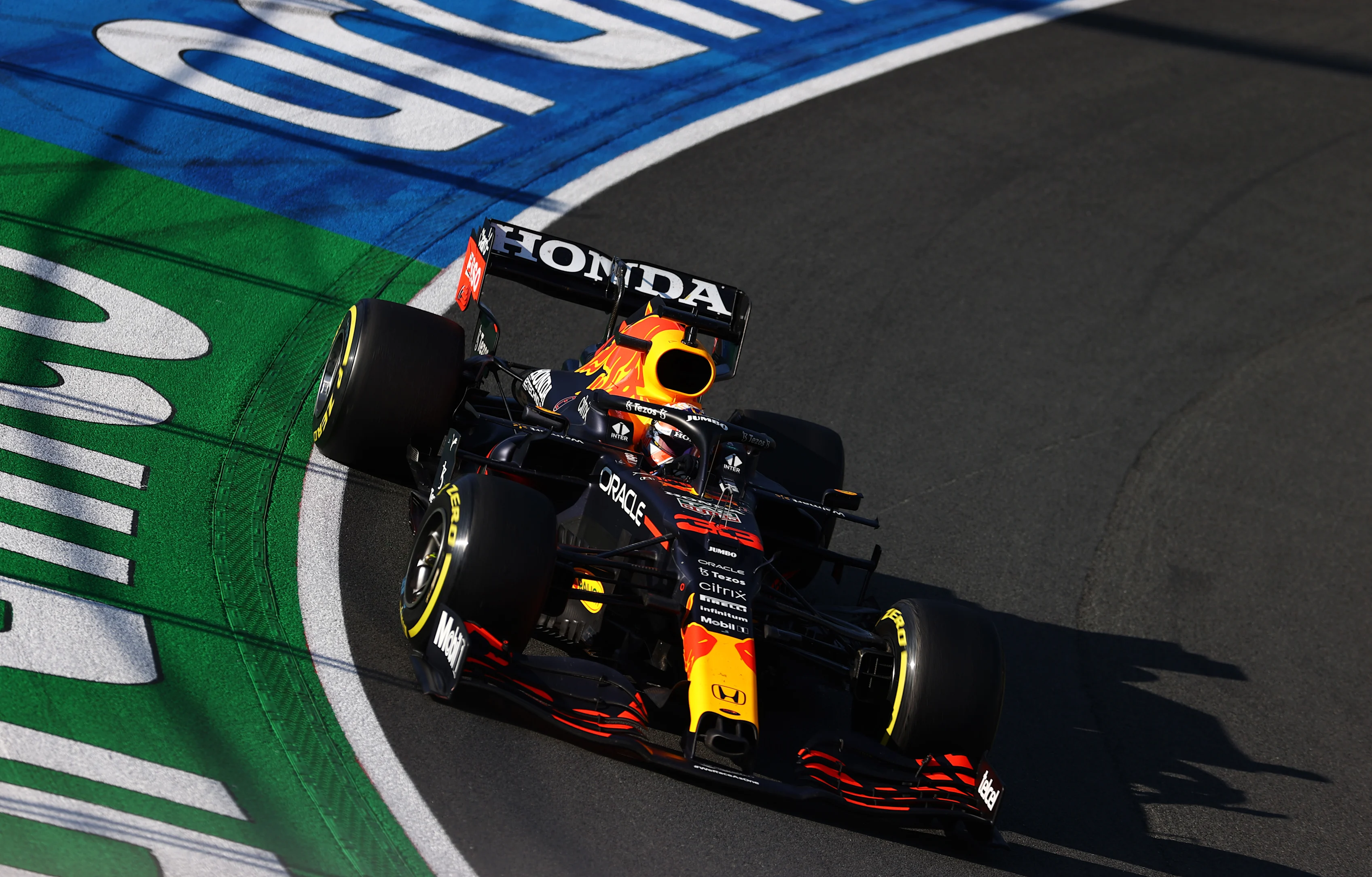 ZANDVOORT, NETHERLANDS - SEPTEMBER 05: Max Verstappen of the Netherlands driving the (33) Red Bull