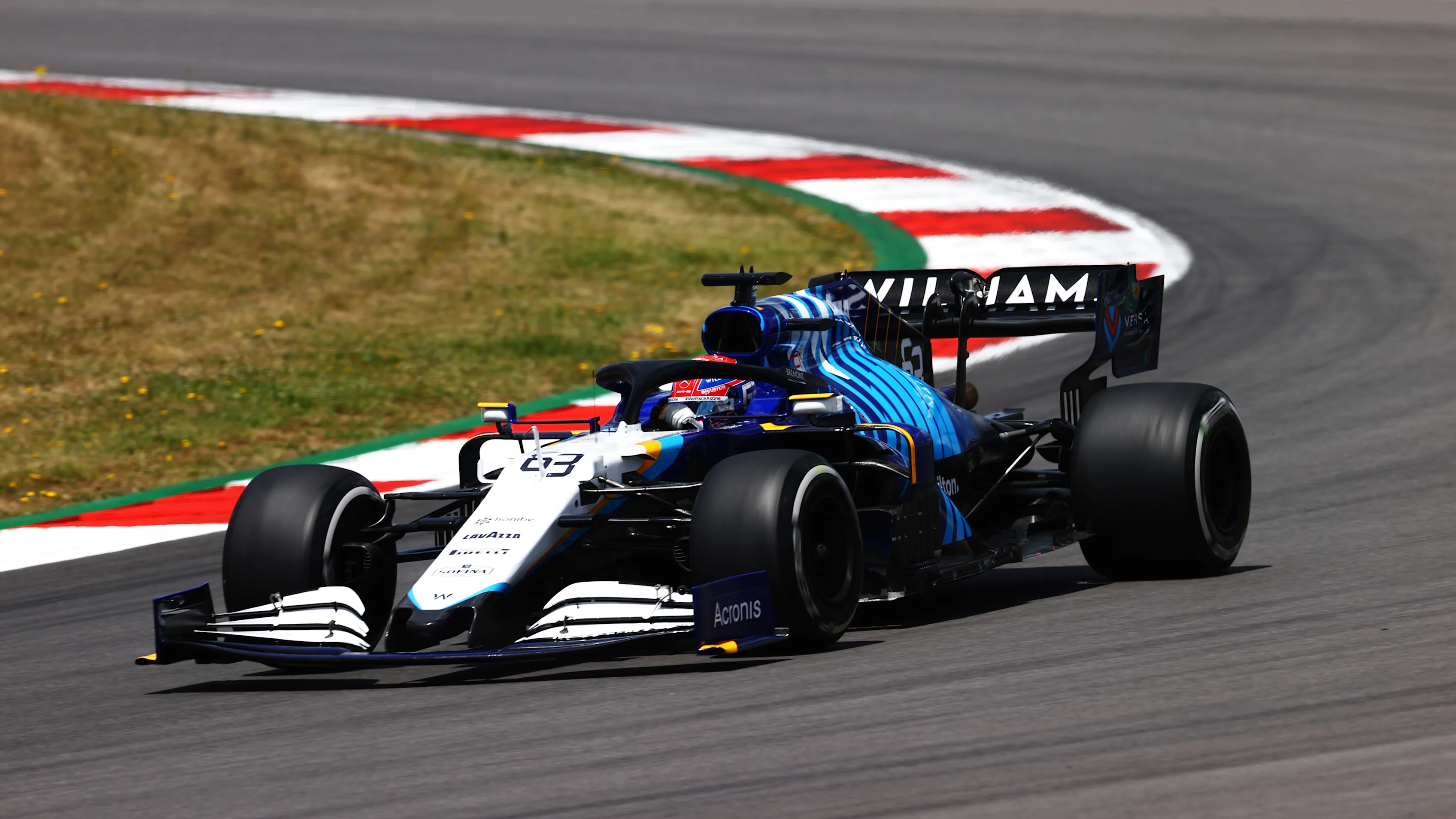 PORTIMAO, PORTUGAL - APRIL 30: George Russell of Great Britain driving the (63) Williams Racing
