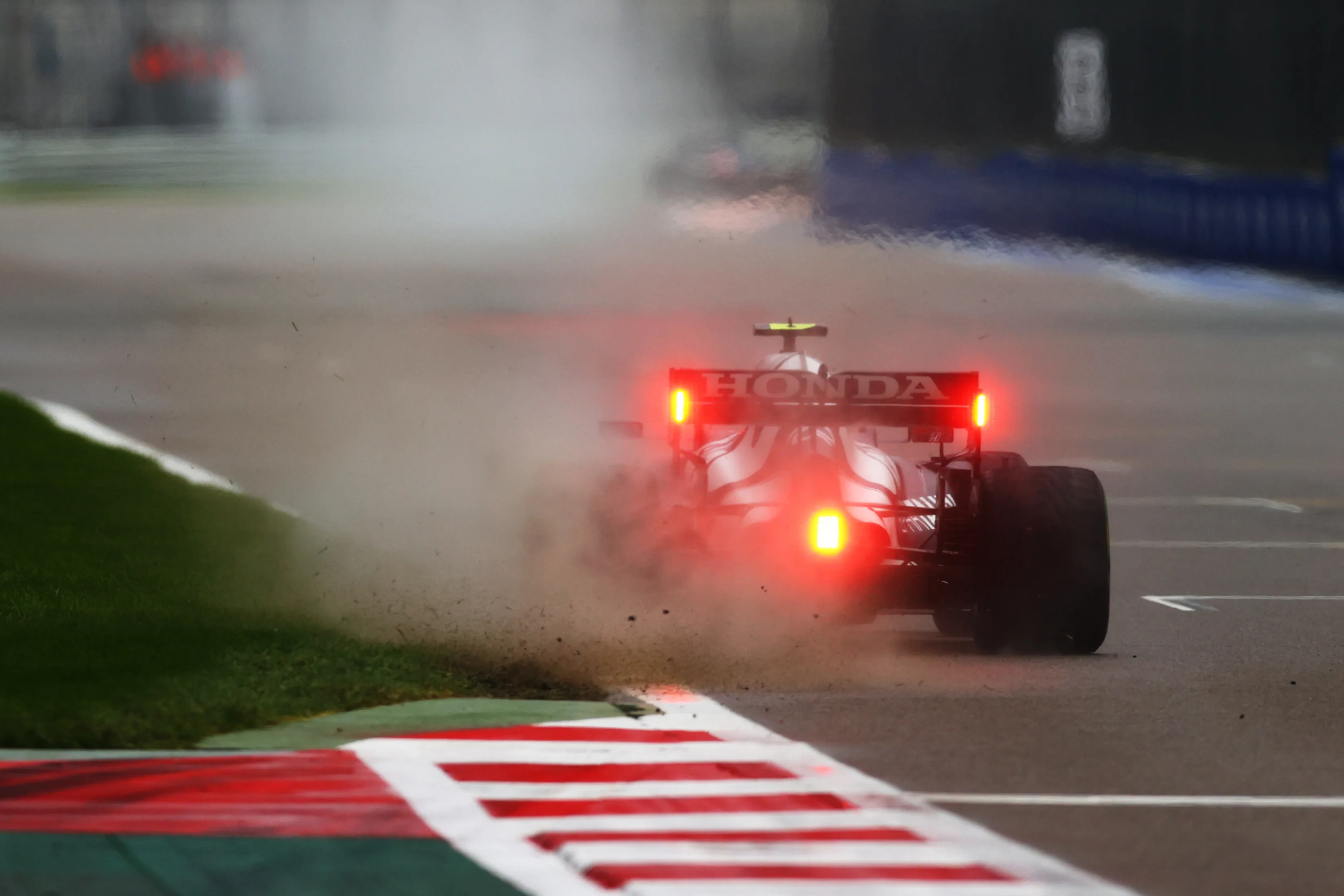 SOCHI, RUSSIA - SEPTEMBER 25: Pierre Gasly of France driving the (10) Scuderia AlphaTauri AT02