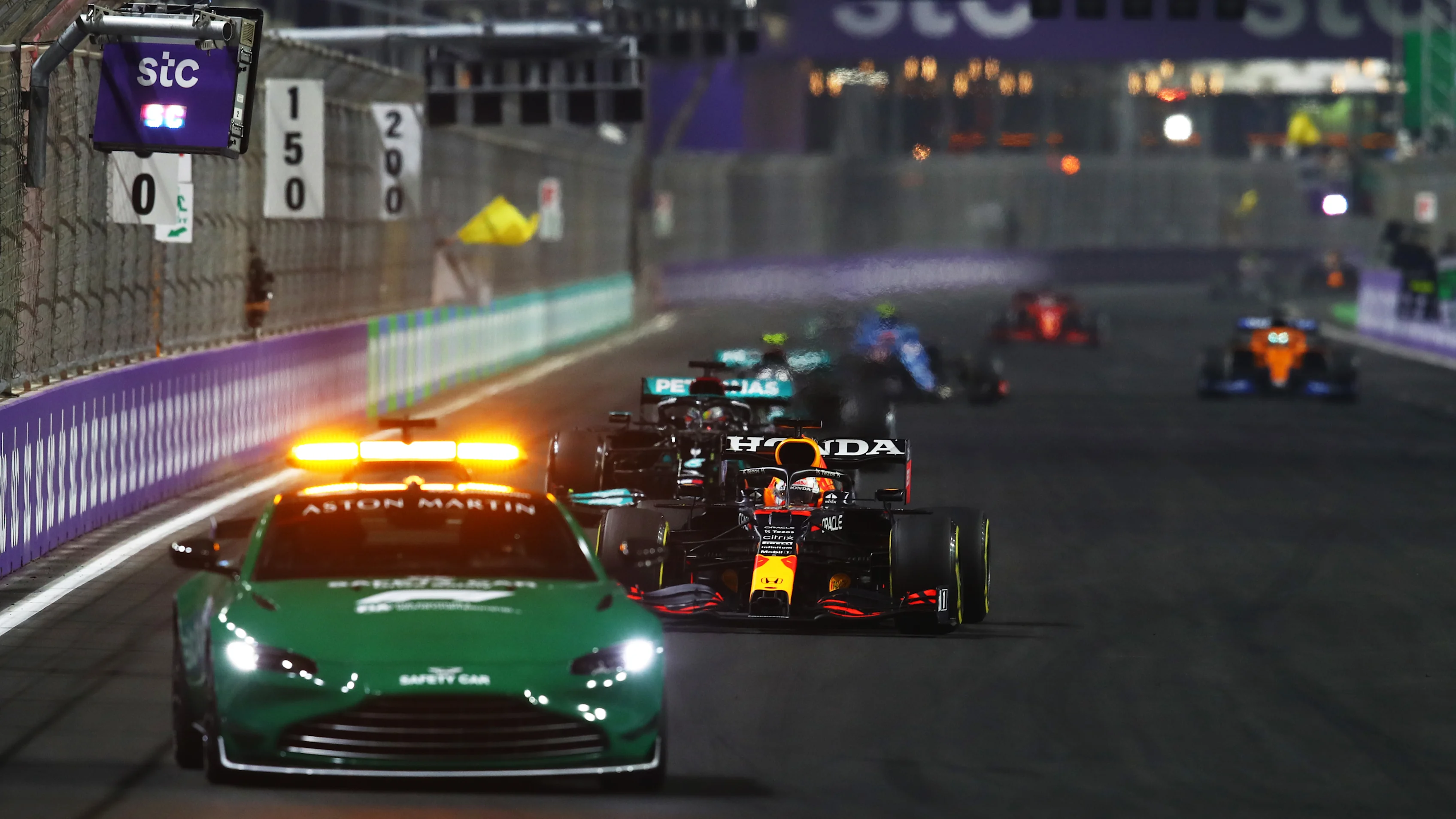 JEDDAH, SAUDI ARABIA - DECEMBER 05: Max Verstappen of the Netherlands driving the (33) Red Bull