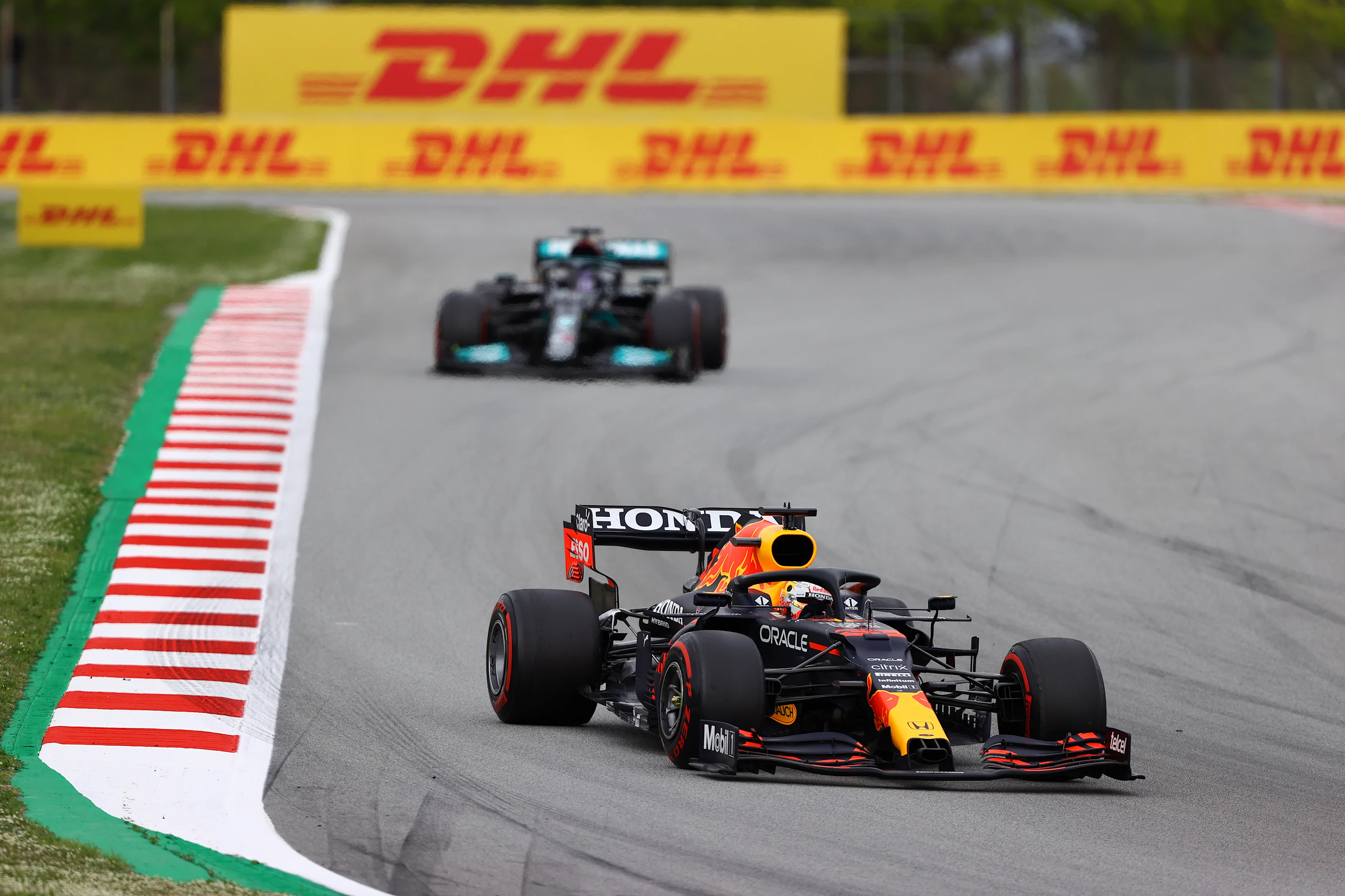 BARCELONA, SPAIN - MAY 09: Max Verstappen of the Netherlands driving the (33) Red Bull Racing