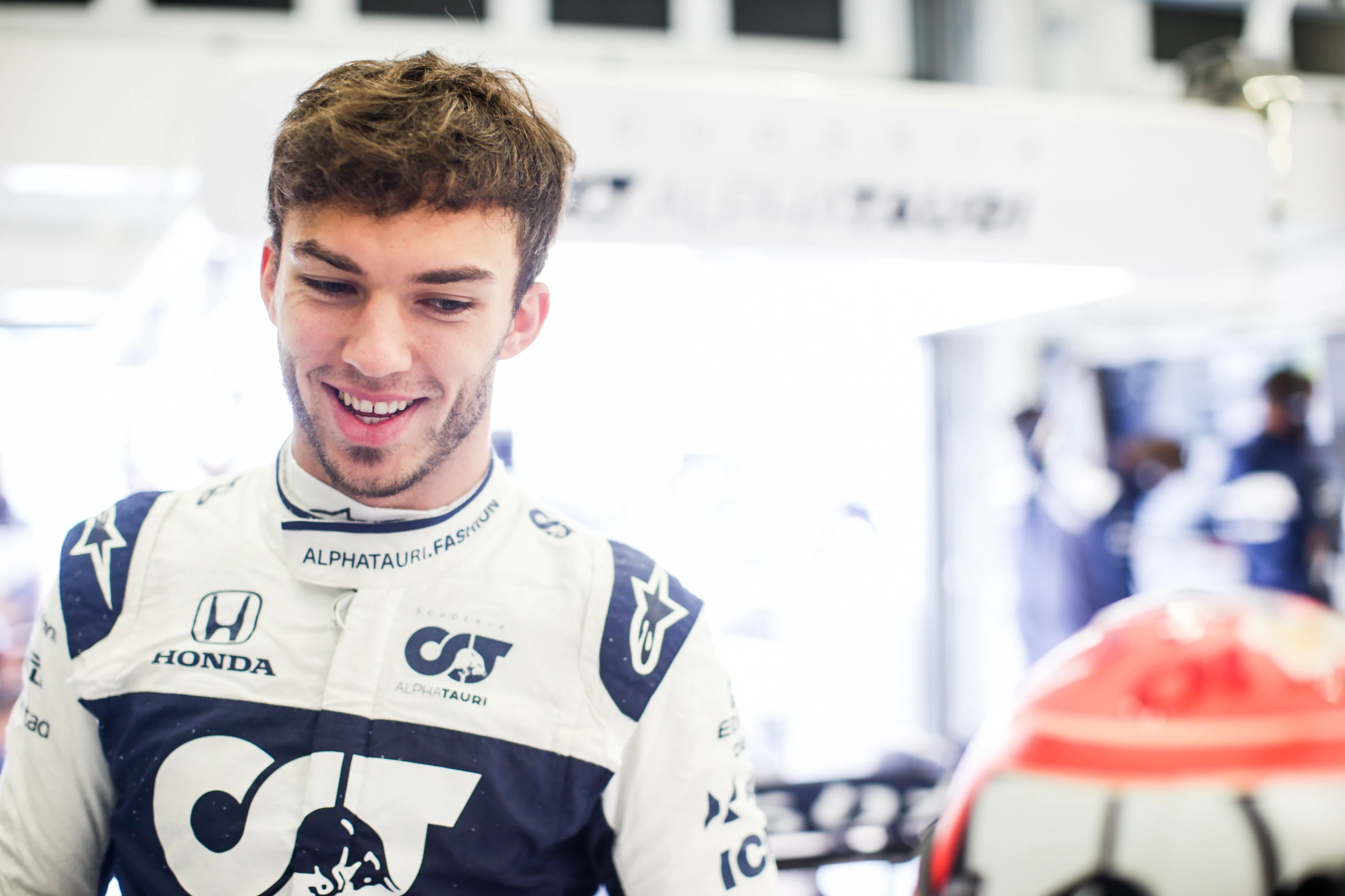 ISTANBUL, TURKEY - OCTOBER 09: Pierre Gasly of Scuderia AlphaTauri and France during final