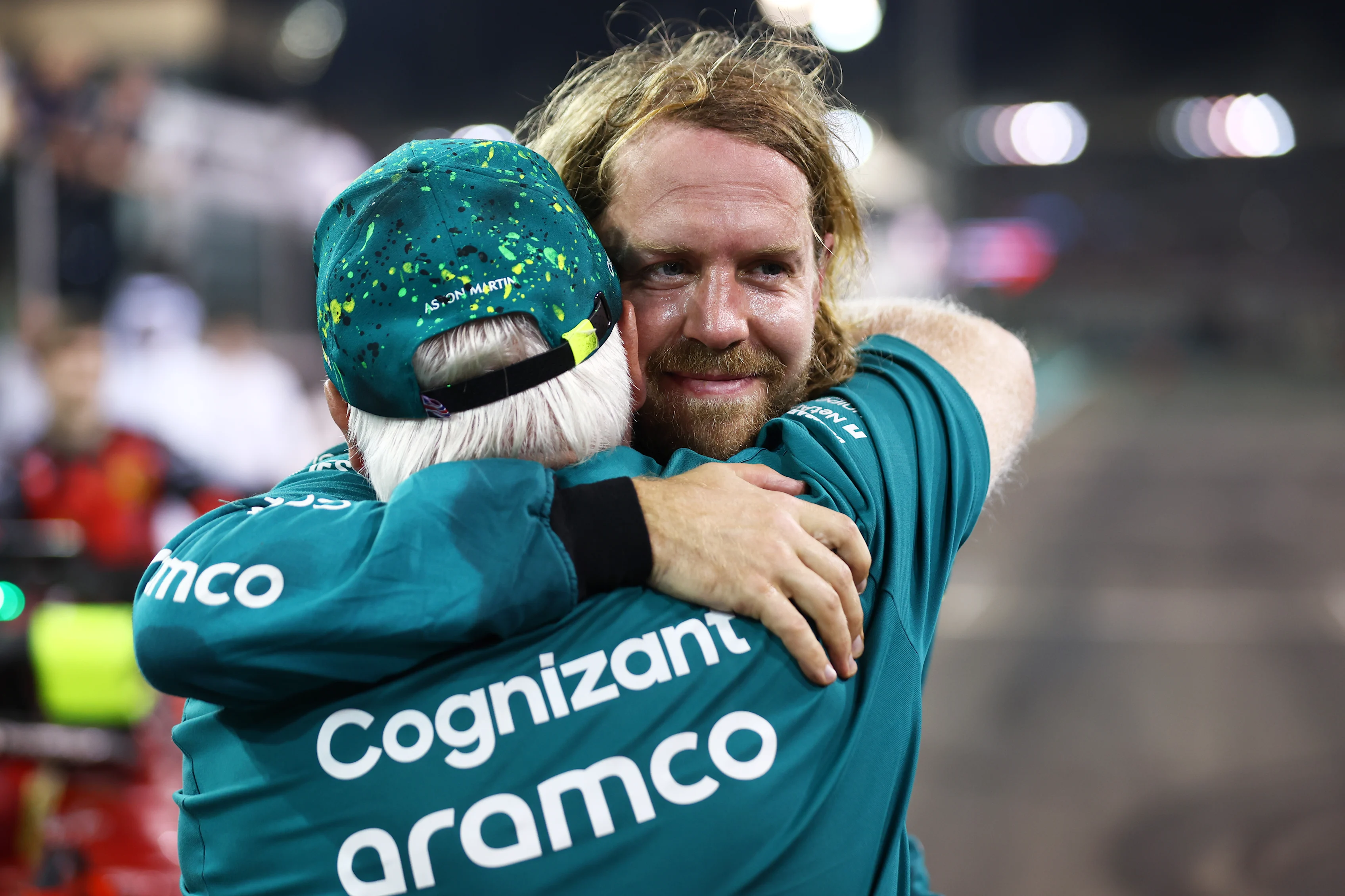 ABU DHABI, UNITED ARAB EMIRATES - NOVEMBER 20: Sebastian Vettel of Germany and Aston Martin F1 Team