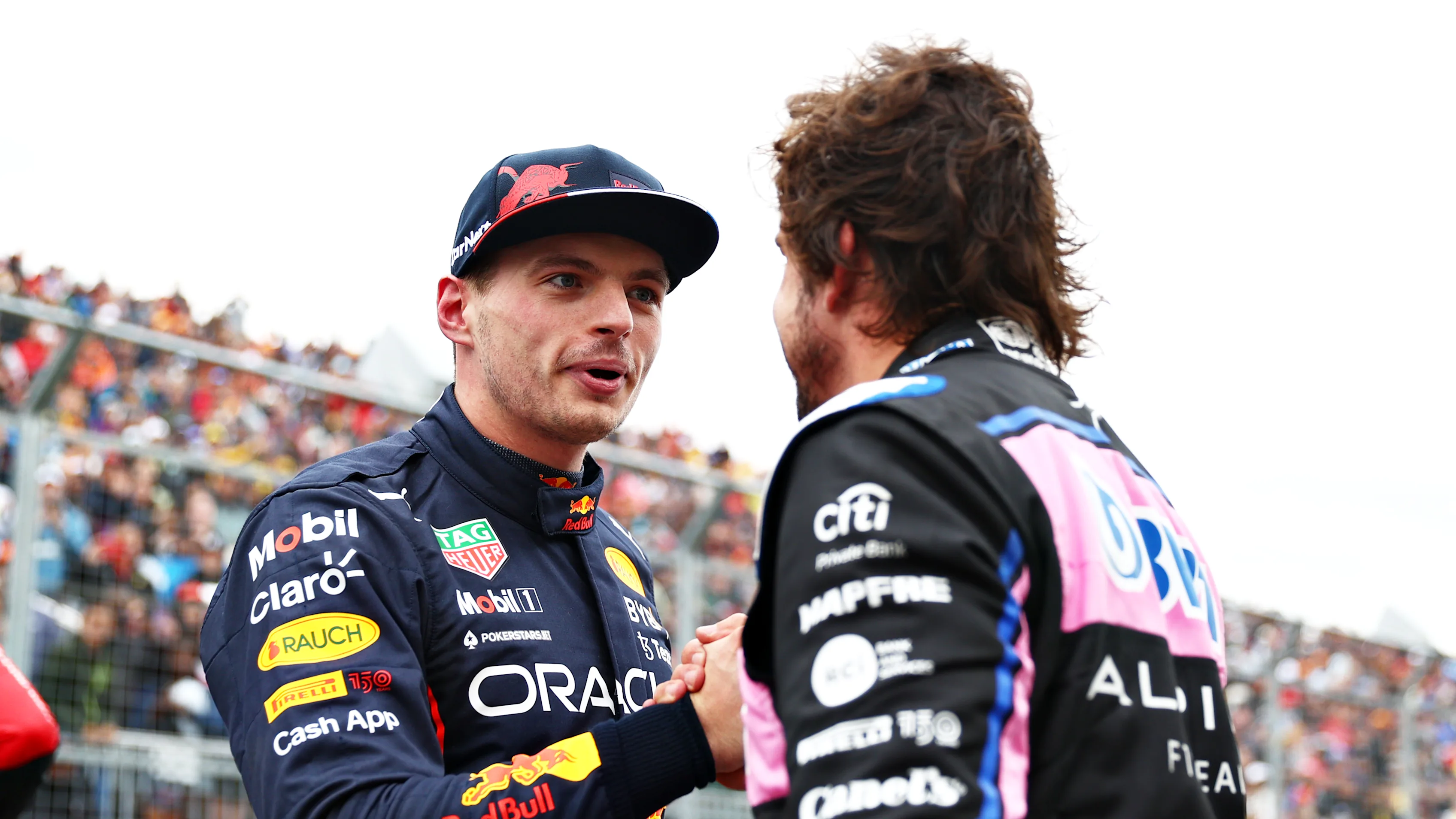 MONTREAL, QUEBEC - JUNE 18: Pole position qualifier Max Verstappen of the Netherlands and Oracle