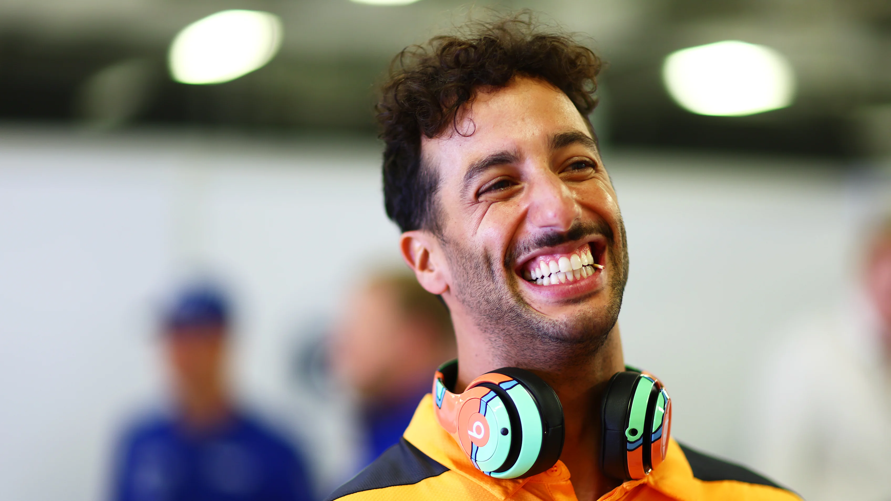 MEXICO CITY, MEXICO - OCTOBER 30: Daniel Ricciardo of Australia and McLaren looks on prior to the