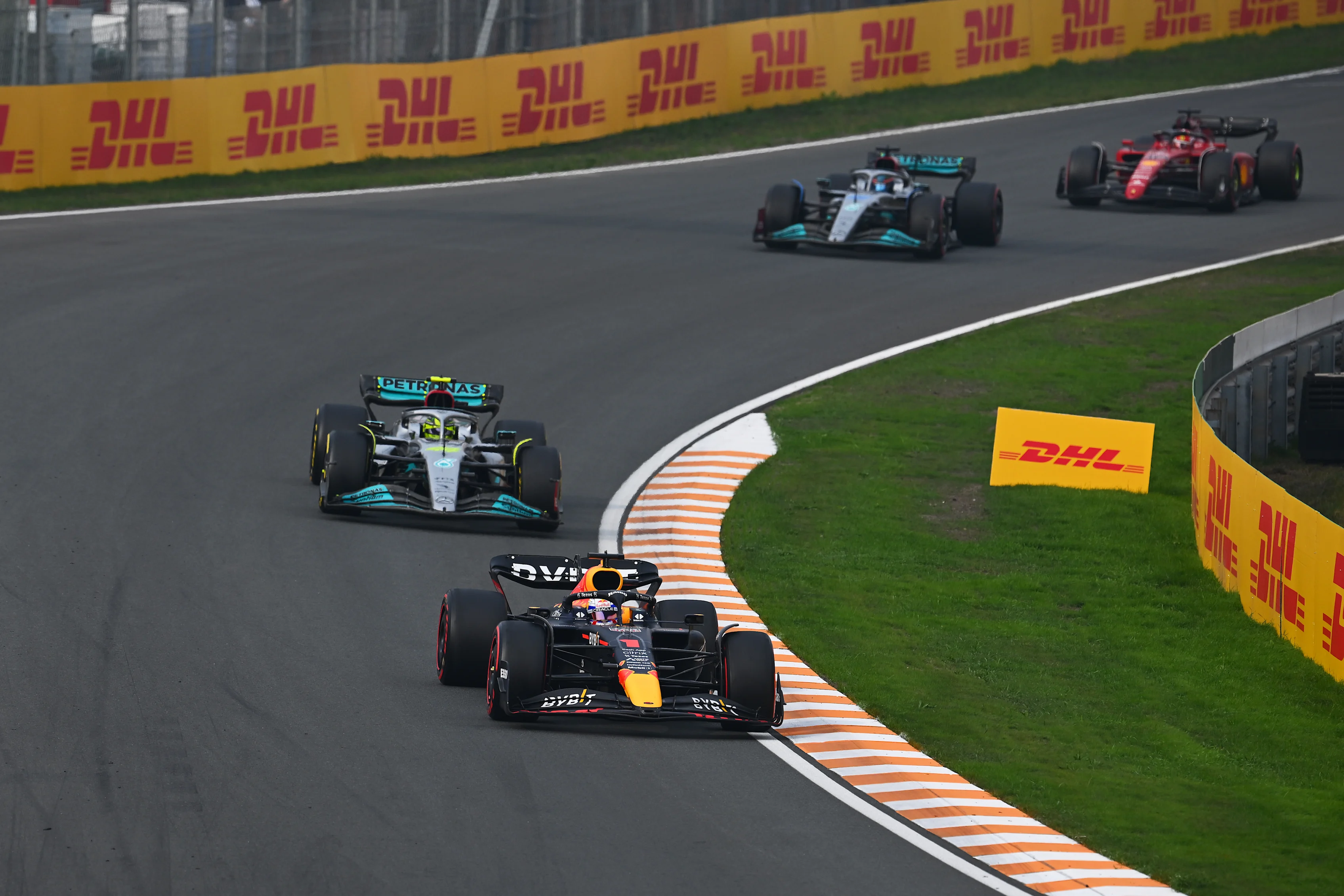 ZANDVOORT, NETHERLANDS - SEPTEMBER 04: Max Verstappen of the Netherlands driving the (1) Oracle Red