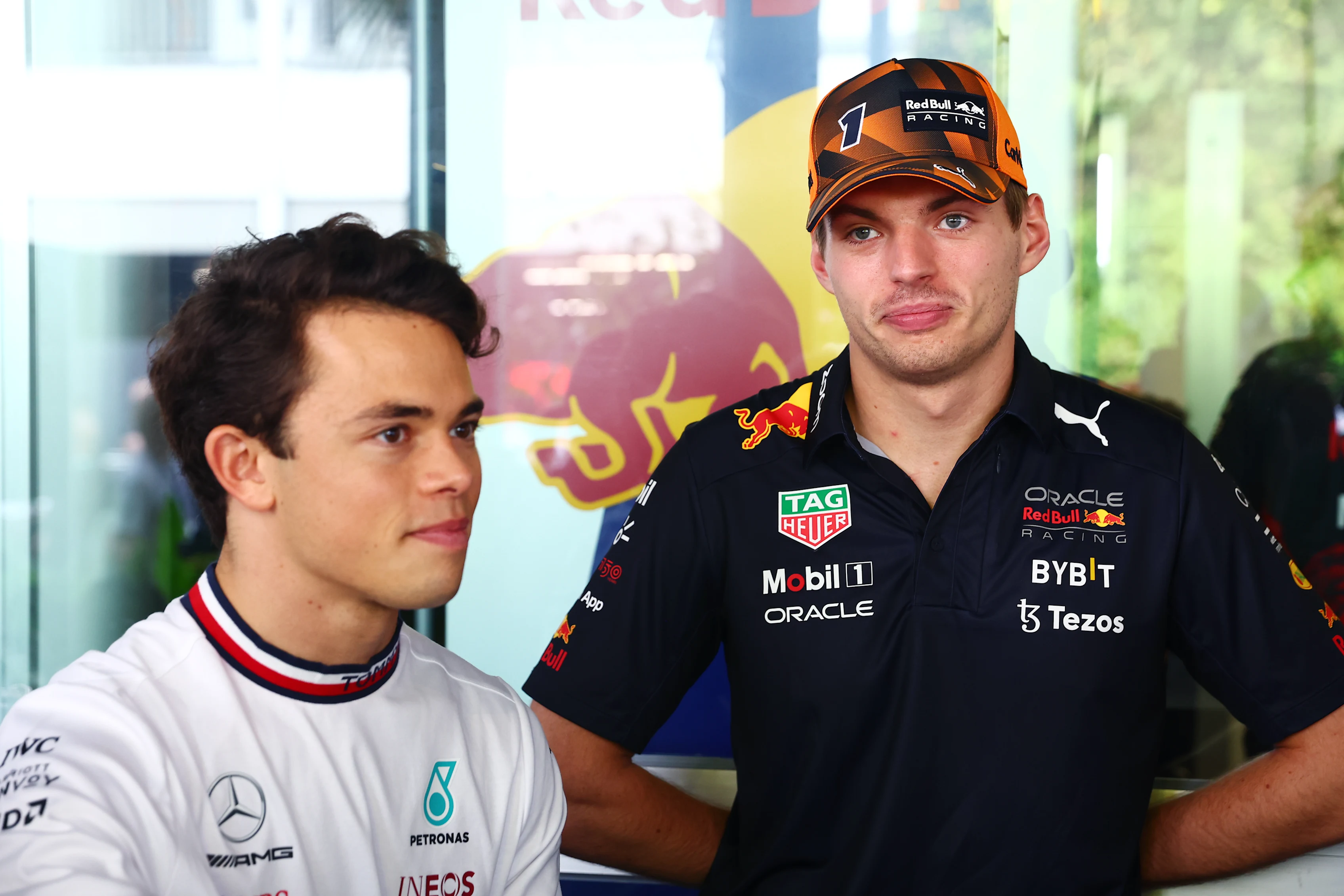 SINGAPORE, SINGAPORE - OCTOBER 02: Max Verstappen of the Netherlands and Oracle Red Bull Racing and