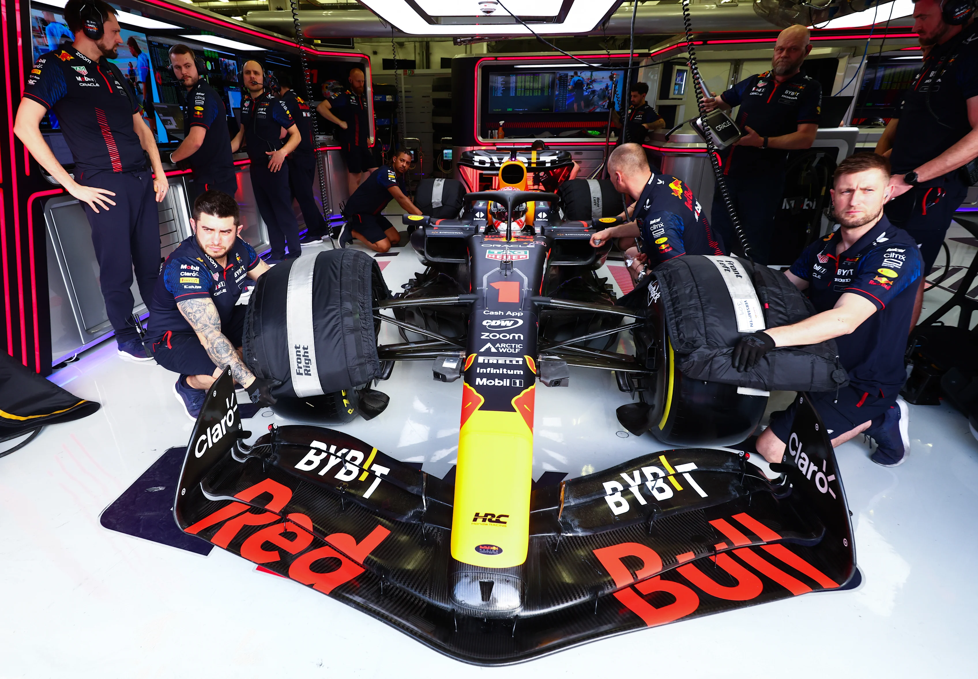 BAHRAIN, BAHRAIN - FEBRUARY 24: Max Verstappen of the Netherlands and Oracle Red Bull Racing