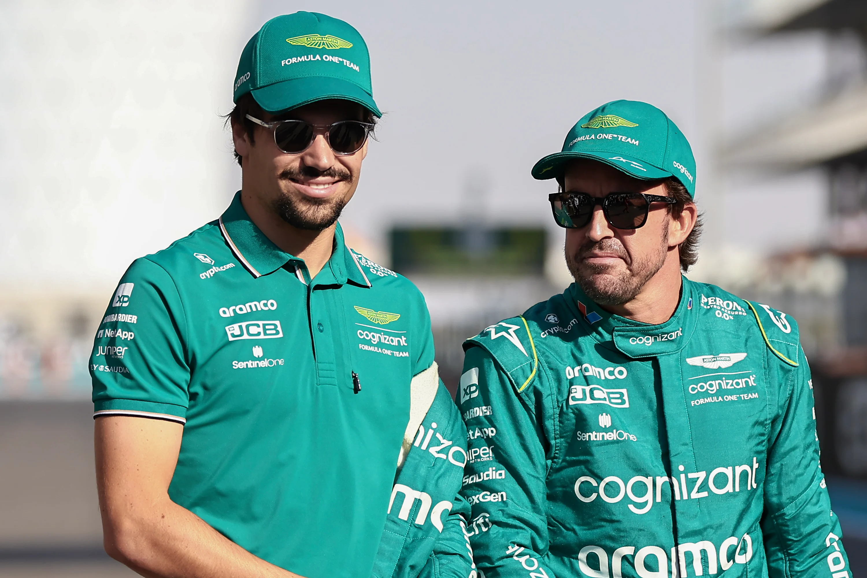 ABU DHABI, UNITED ARAB EMIRATES - NOVEMBER 26: Lance Stroll of Canada and Aston Martin Aramco
