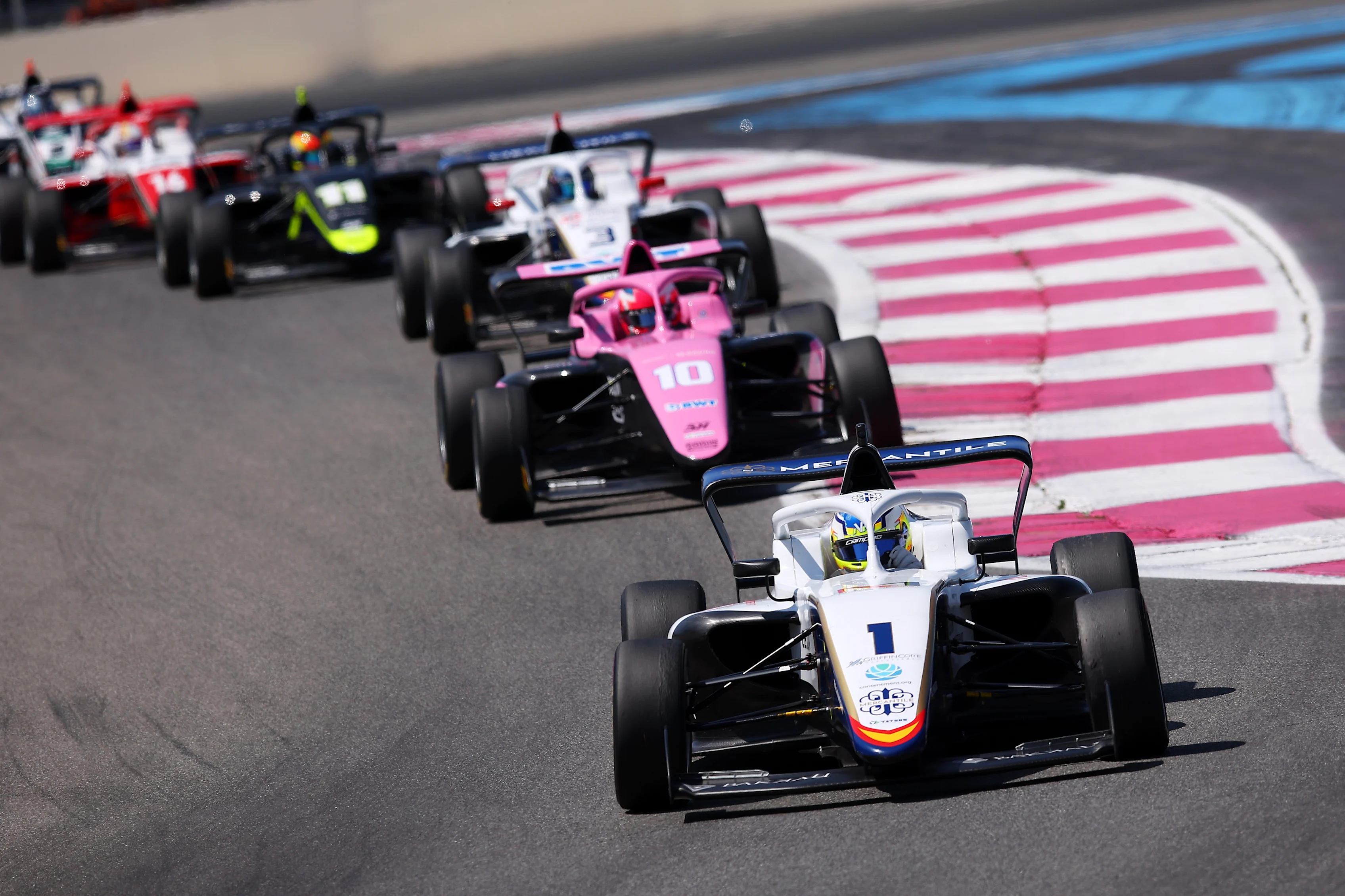 LE CASTELLET, FRANCE - JULY 30: Nerea Marti of Spain and Campos Racing (1) drives on track during