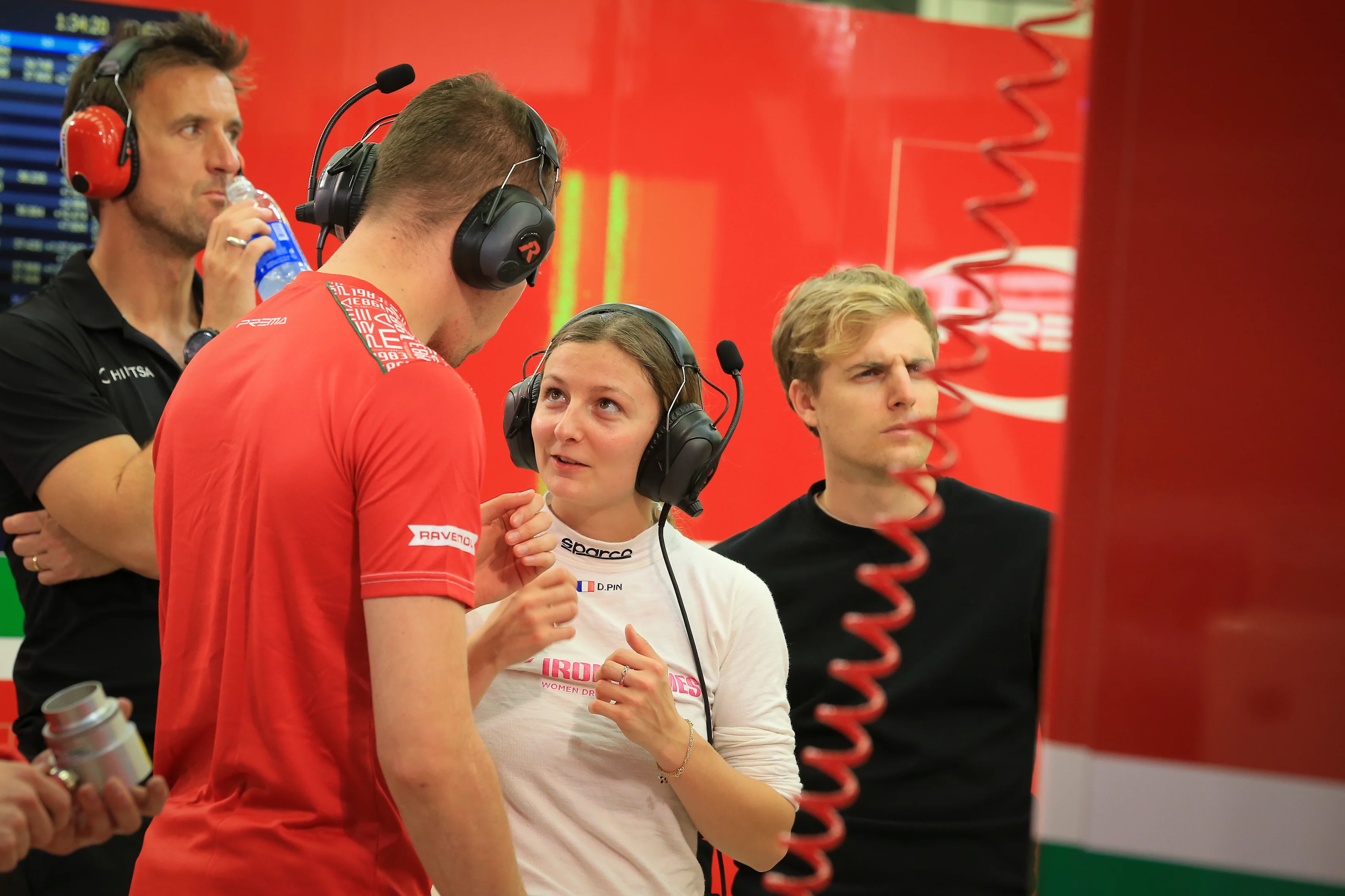 BAHRAIN, BAHRAIN - NOVEMBER 2: #63 Prema Racing (Ita) - Oreca 07/Gibson (Lmp2) - Doriane Pin (Fra)