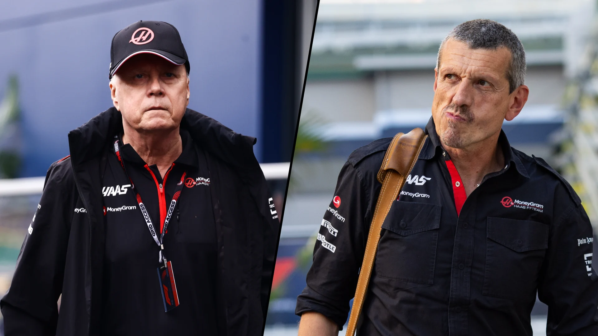Gene Haas and Guenther Steiner