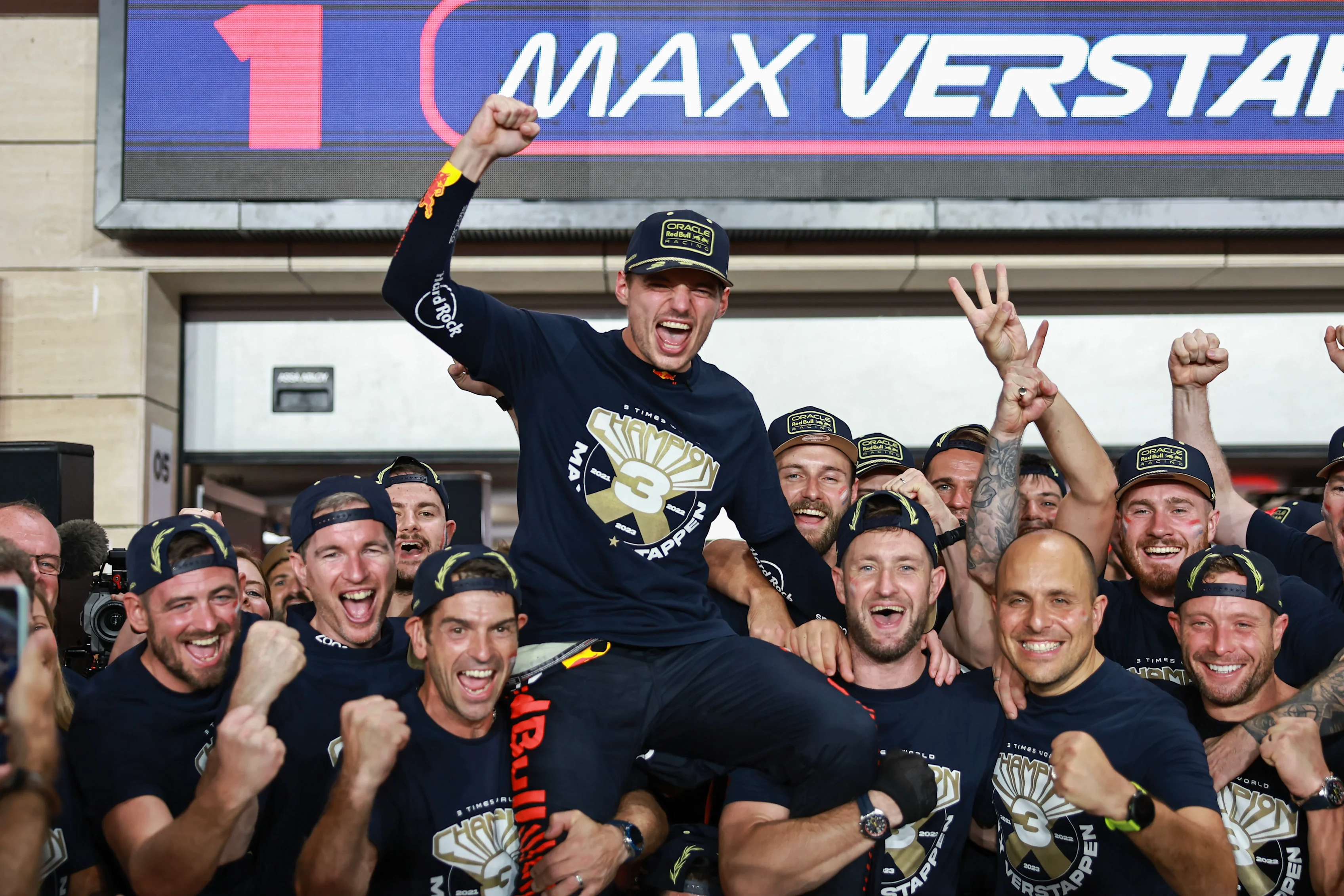 LUSAIL CITY, QATAR - OCTOBER 7: Max Verstappen of the Netherlands and Oracle Red Bull Racing