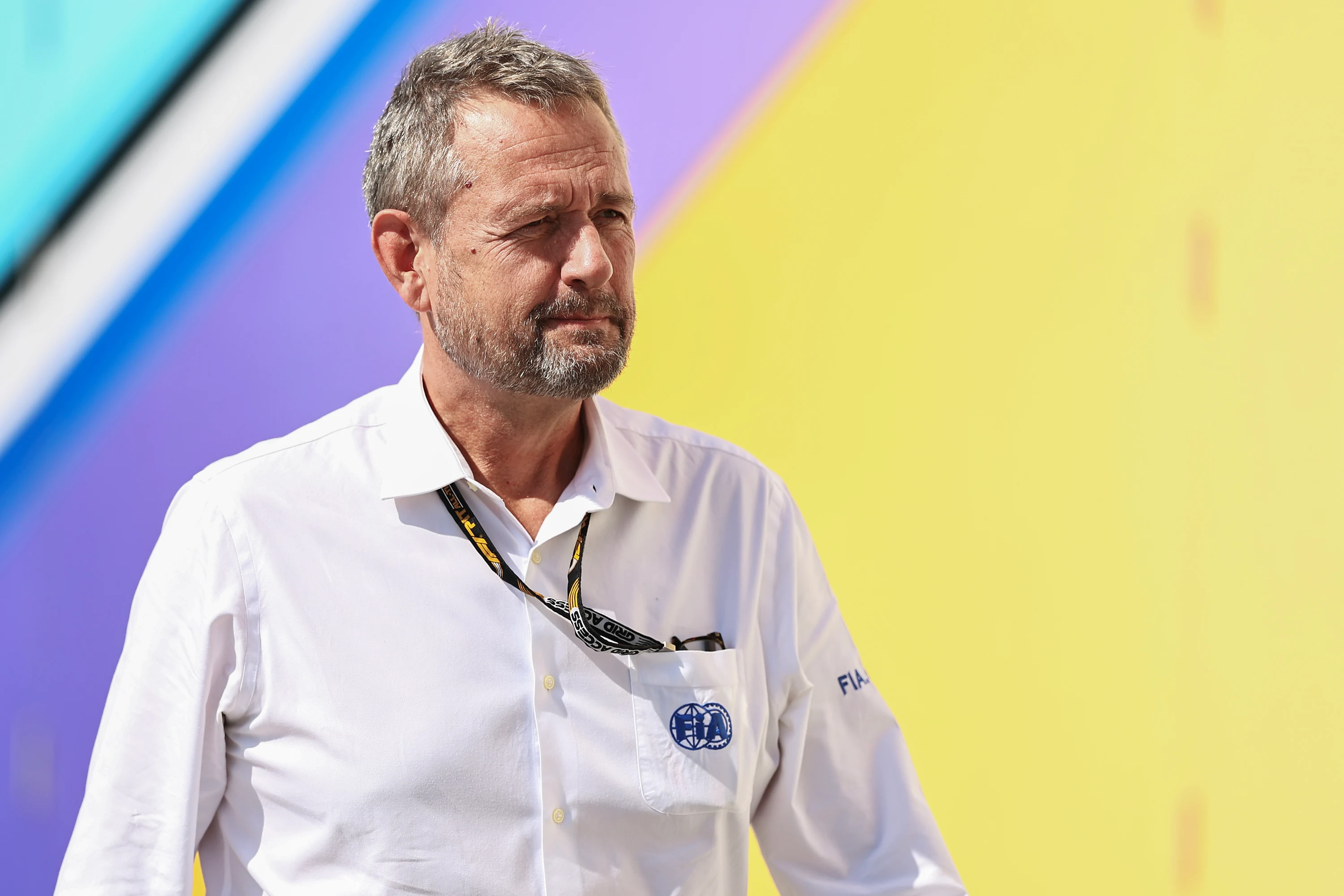 ABU DHABI, UNITED ARAB EMIRATES - NOVEMBER 26: Steve Nielsen of the FIA during the F1 Grand Prix of