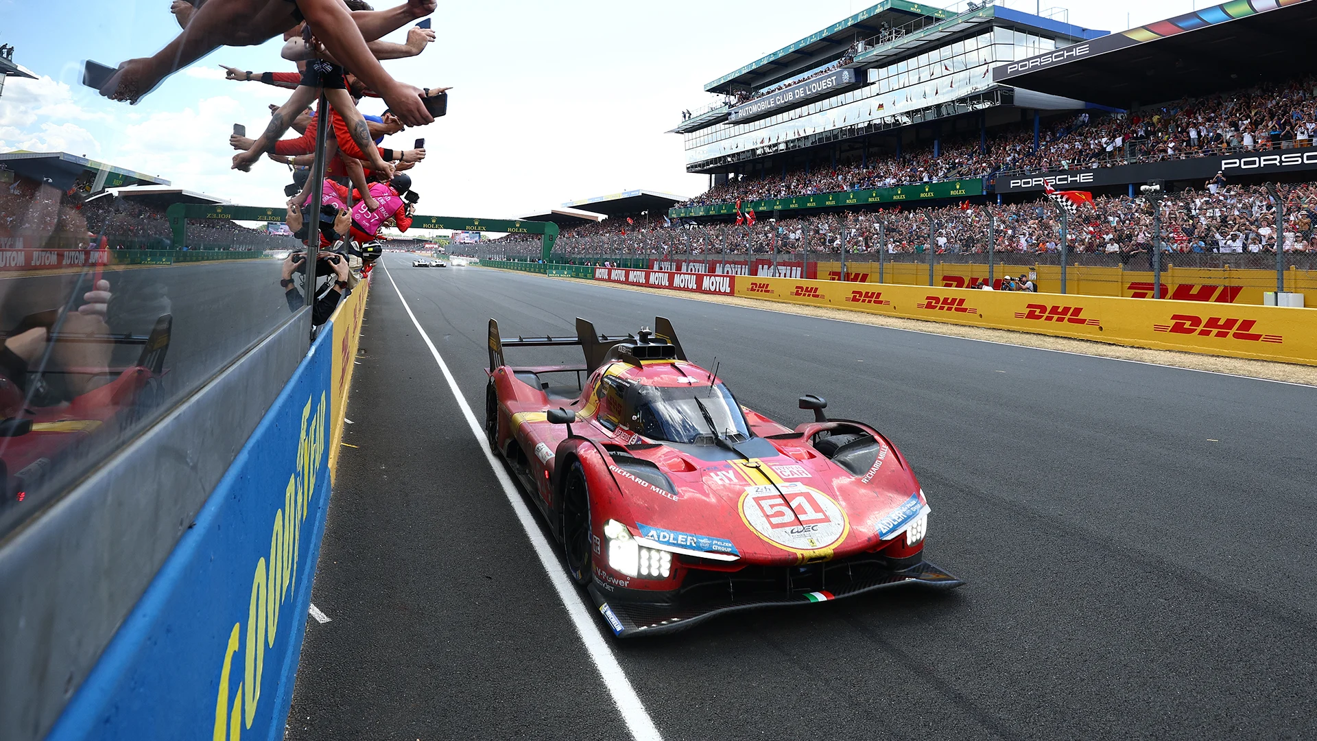 Giovinazzi, Pier Guidi and Calado celebrate their special triumph