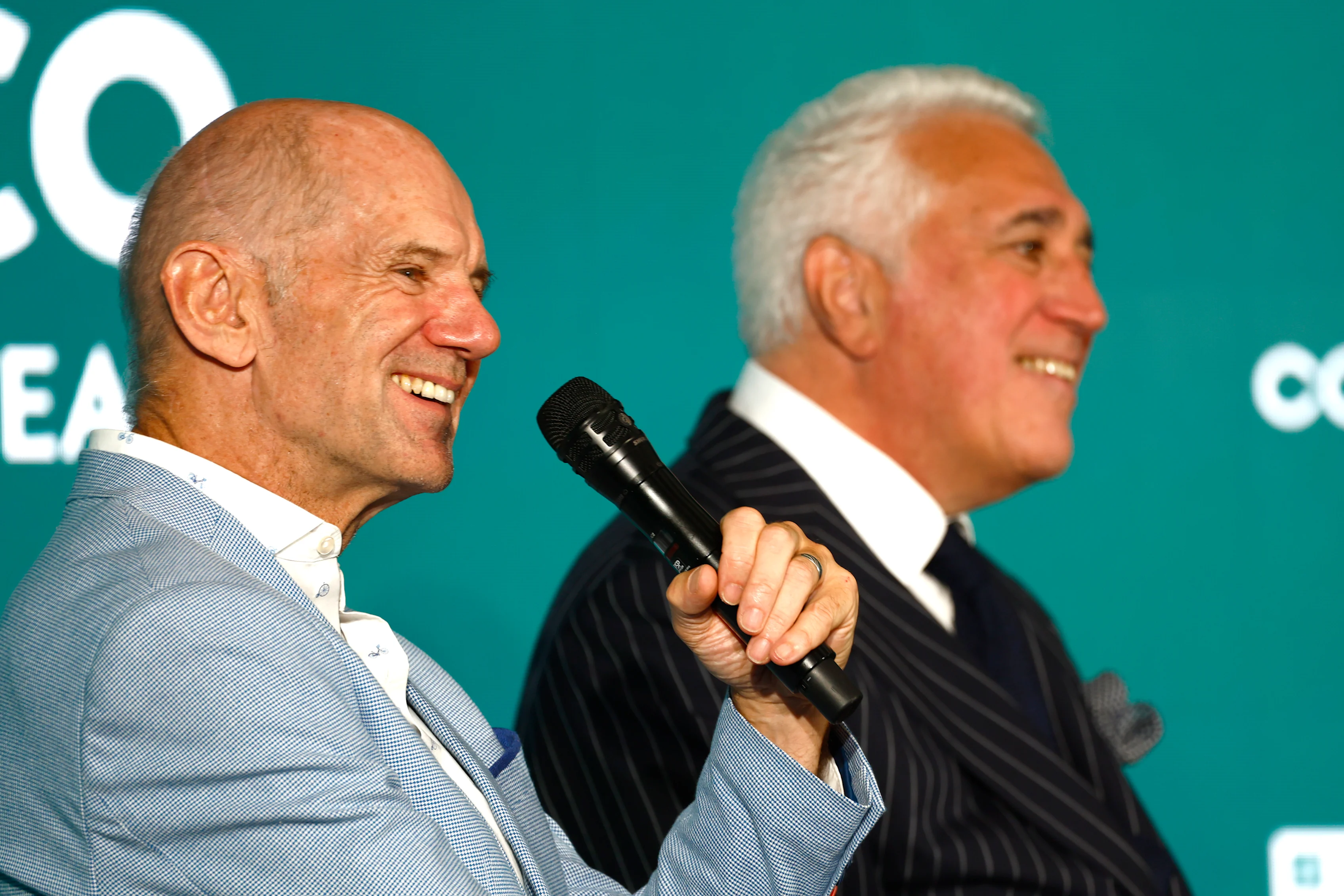 SILVERSTONE, ENGLAND - SEPTEMBER 10: Adrian Newey, Managing Technical Partner, Aston Martin F1