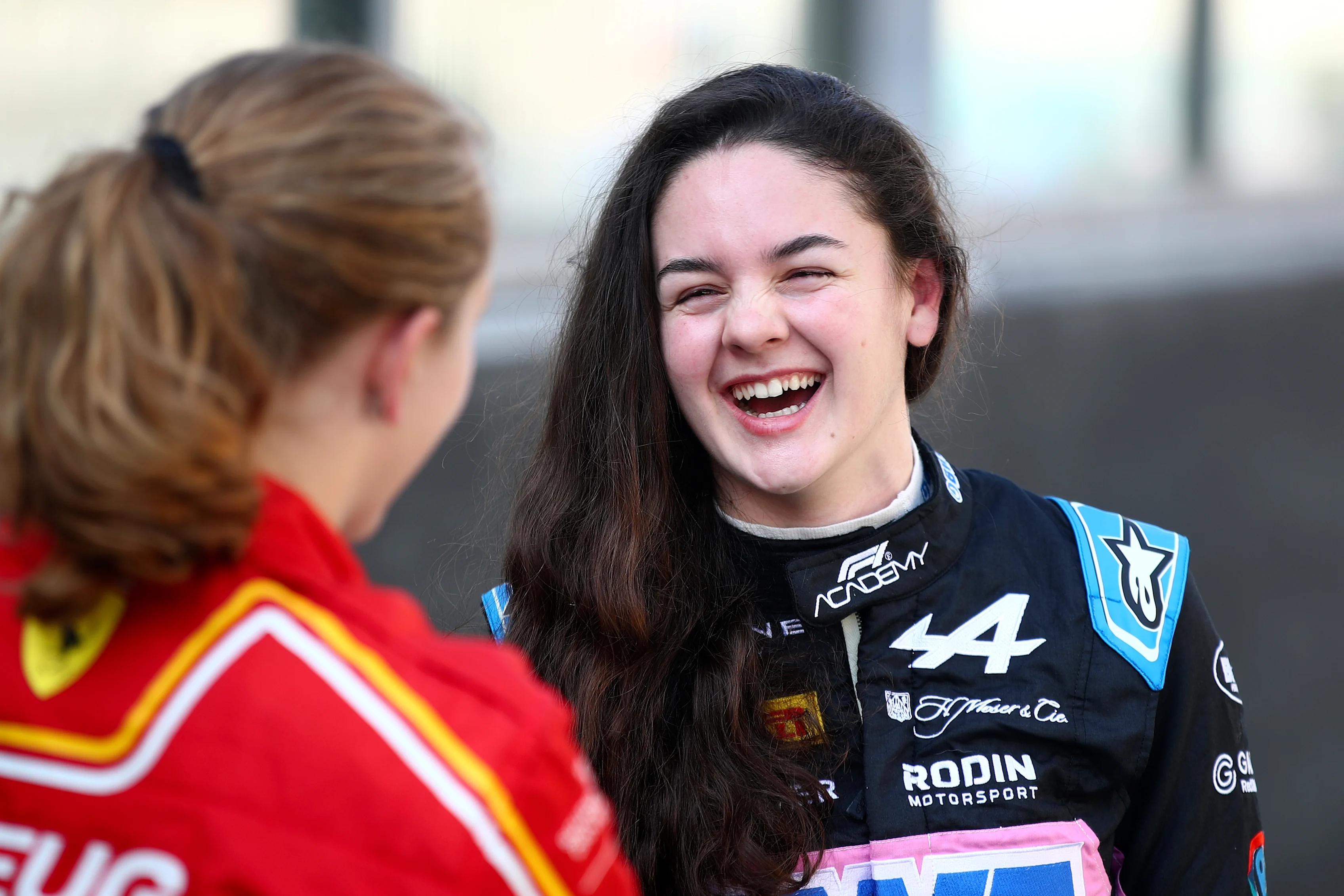 ABU DHABI, UNITED ARAB EMIRATES - OCTOBER 19: Abbi Pulling of Great Britain and Rodin Motorsport