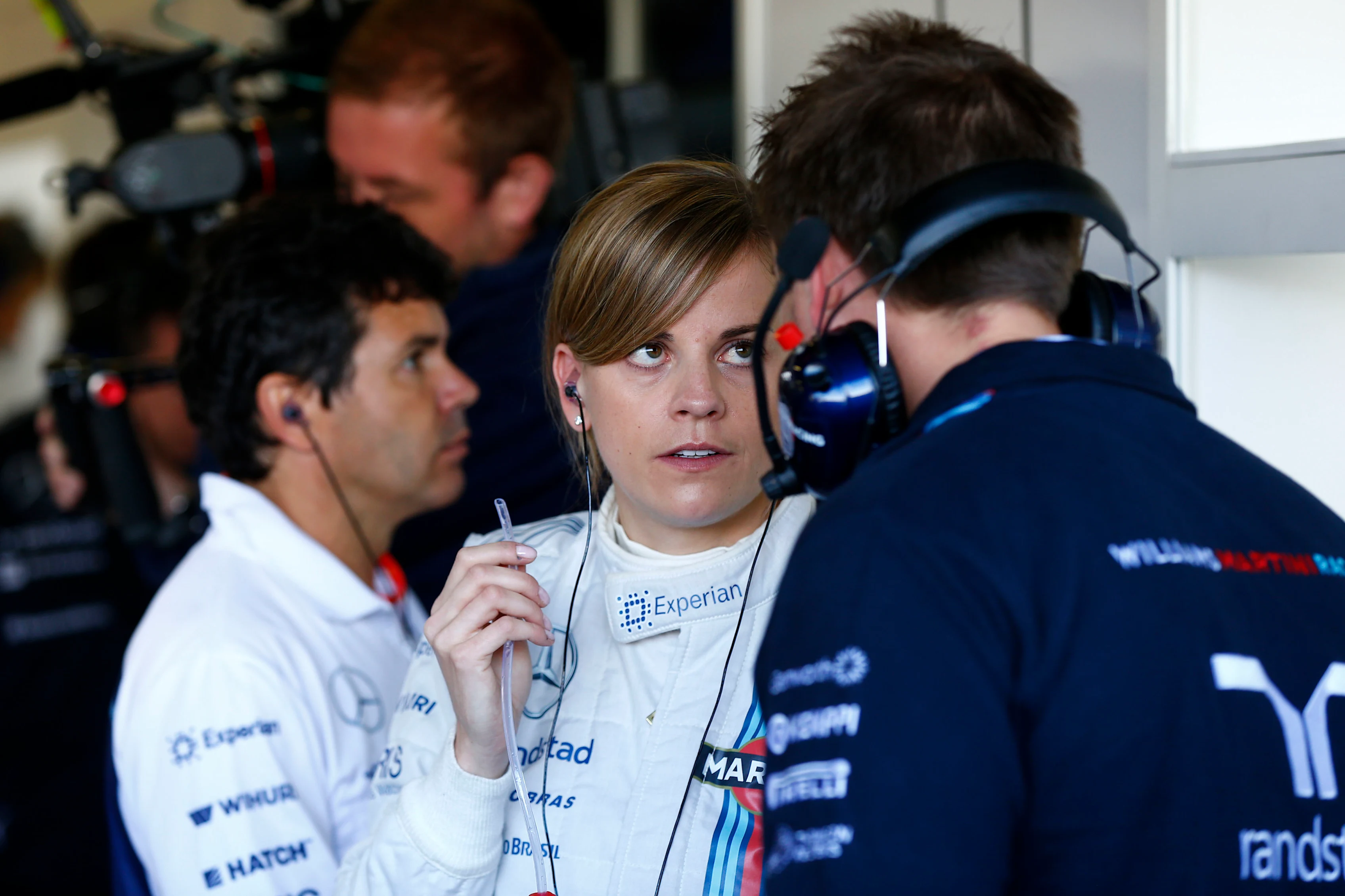Motorsports: FIA Formula One World Championship 2014, Grand Prix of Great Britain, #41 Susie Wolff (GBR, Williams Martini Racing), (Photo by Hoch Zwei/Corbis via Getty Images)