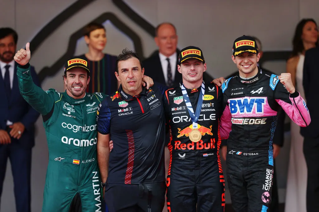 MONTE-CARLO, MONACO - MAY 28: Race winner Max Verstappen of the Netherlands and Oracle Red Bull