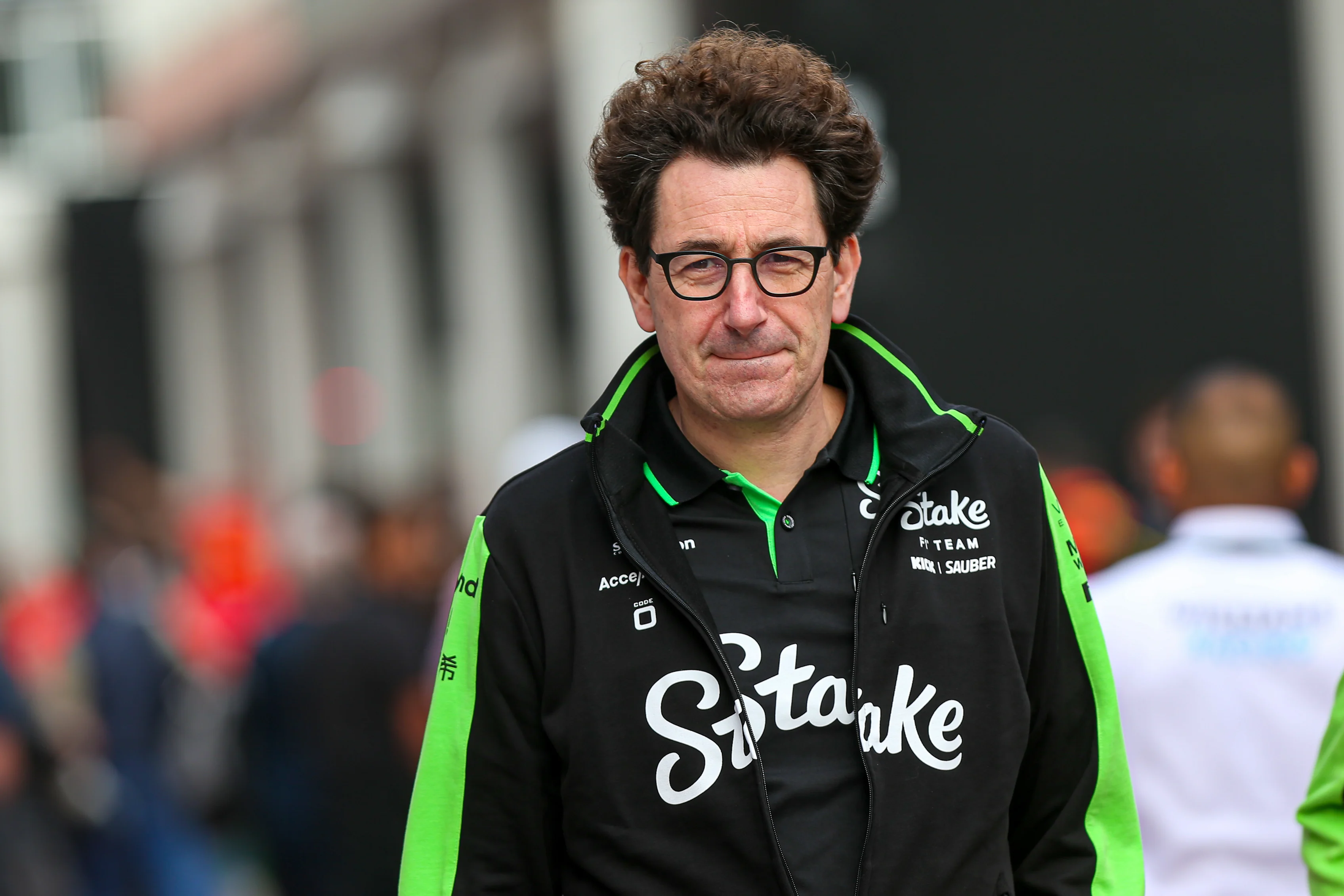 Mattia Binotto is the Managing Director of Sauber Motorsport during the Formula 1 Pirelli United