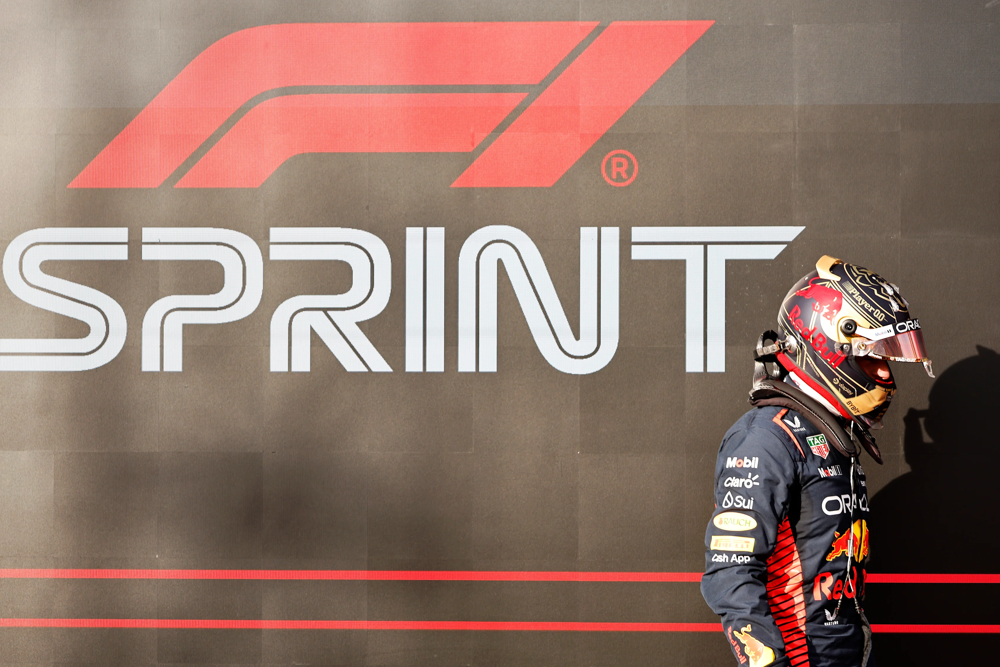 AUSTIN, TEXAS - OCTOBER 21: Sprint winner Max Verstappen of the Netherlands and Oracle Red Bull