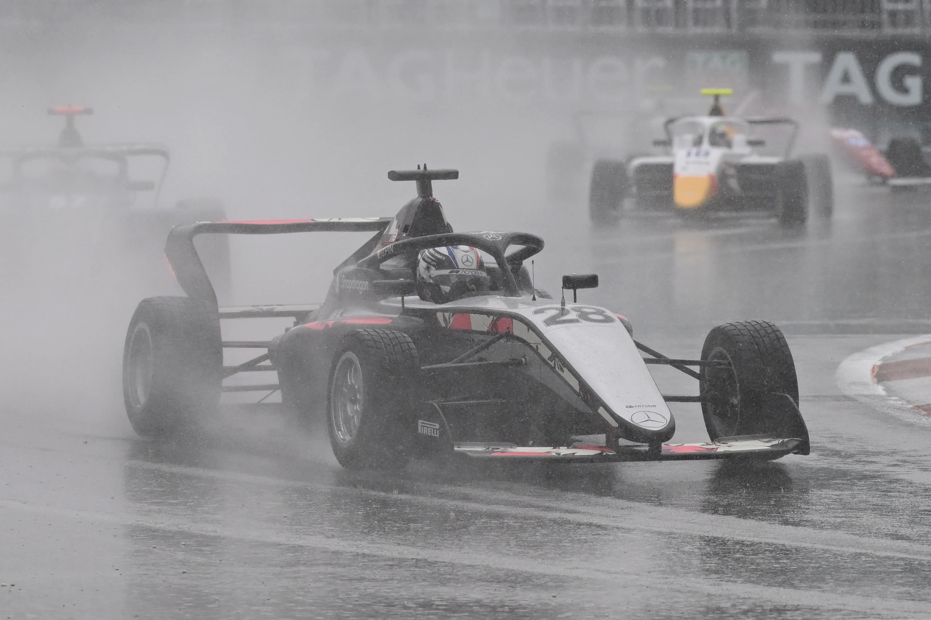 MIAMI, FLORIDA - MAY 04: Doriane Pin of France and PREMA Racing (28) on track during F1 Academy