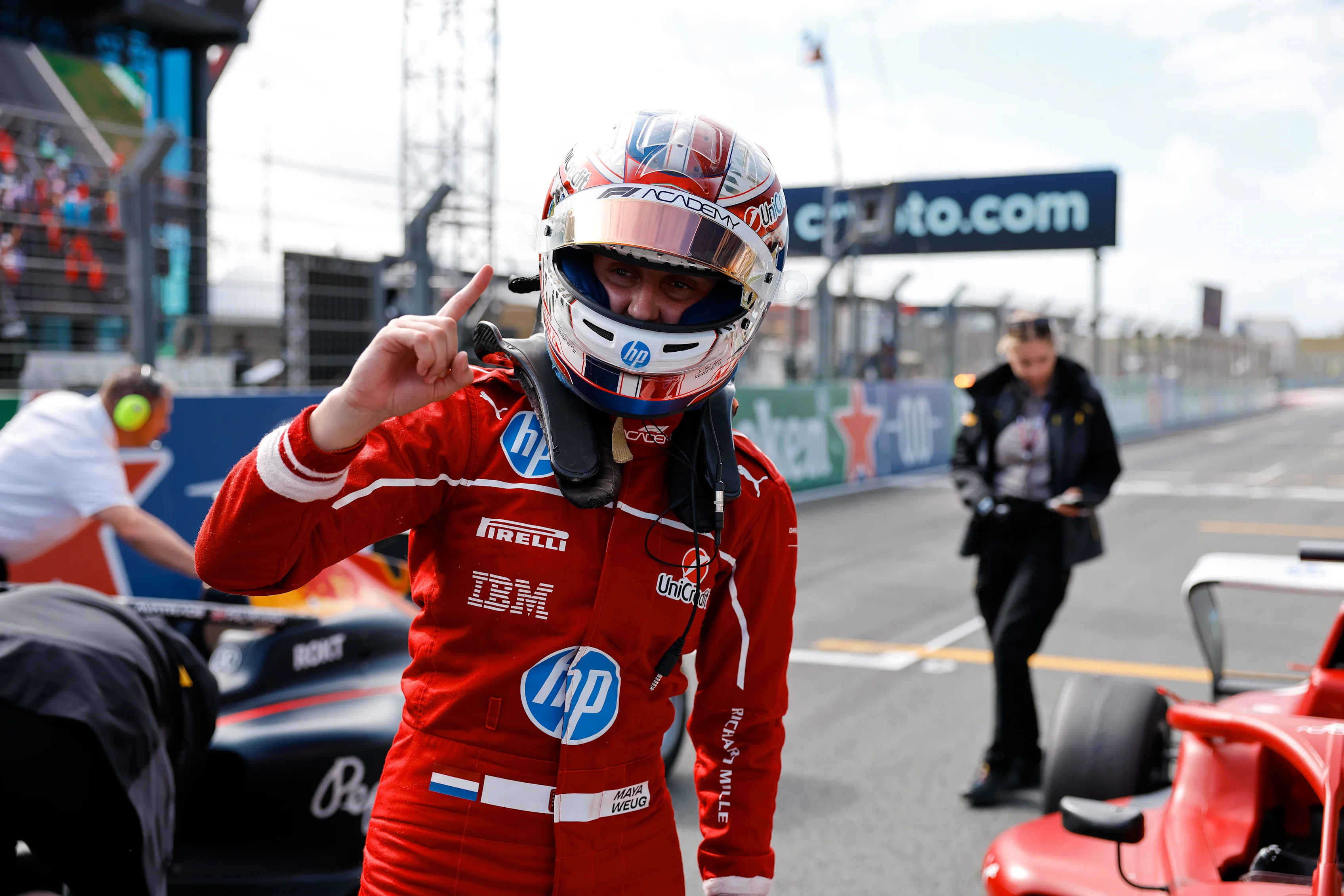 ZANDVOORT, NETHERLANDS - AUGUST 31: (EDITORS NOTE: Image has been digitally enhanced.) Race winner