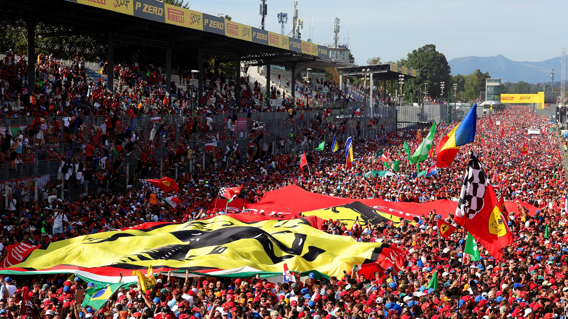 As always, there was incredible support for Ferrari at Monza