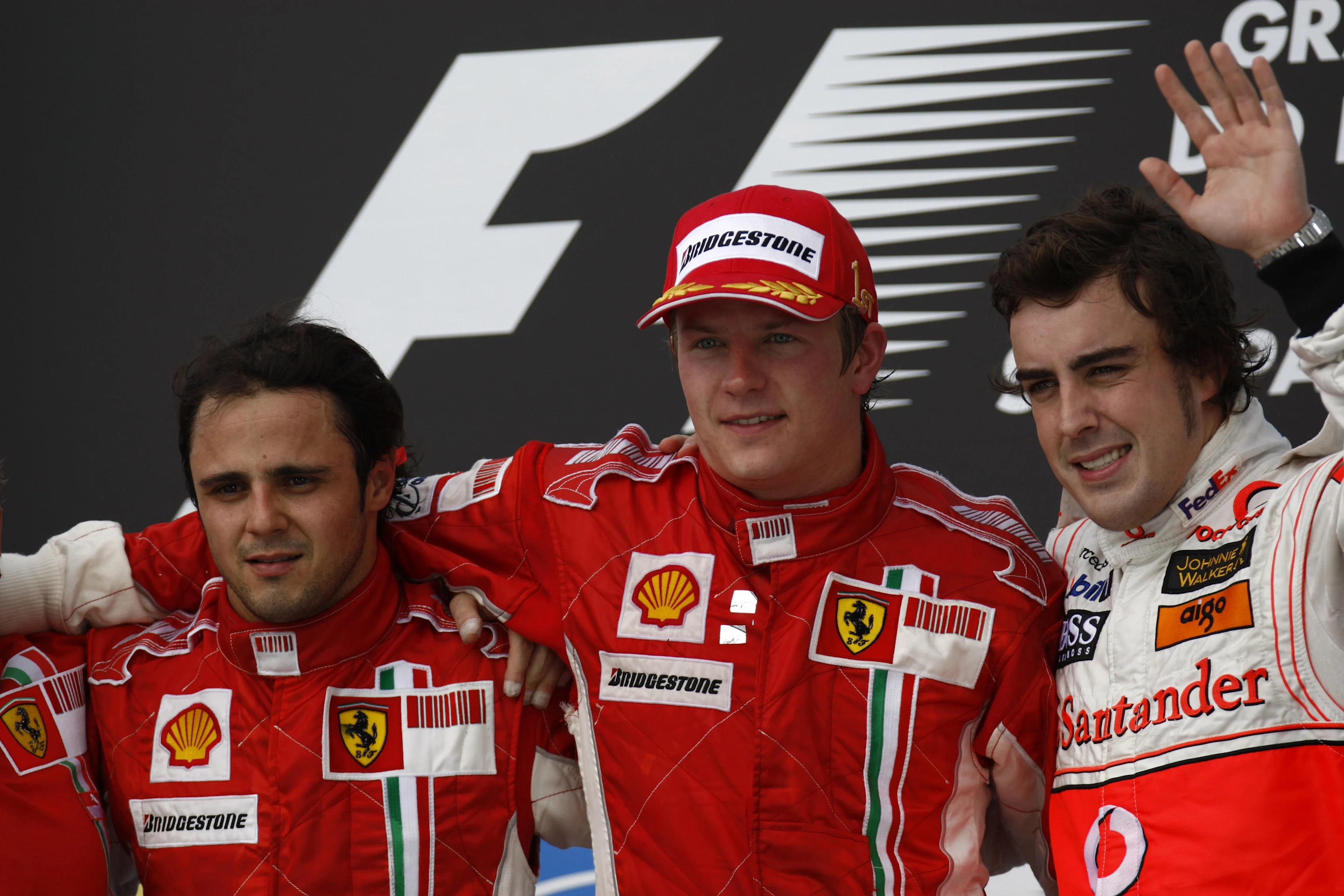 2007 Brazilian Grand Prix - Sunday Race Interlagos, Sao Paulo, Brazil 21st October 2007. Felipe