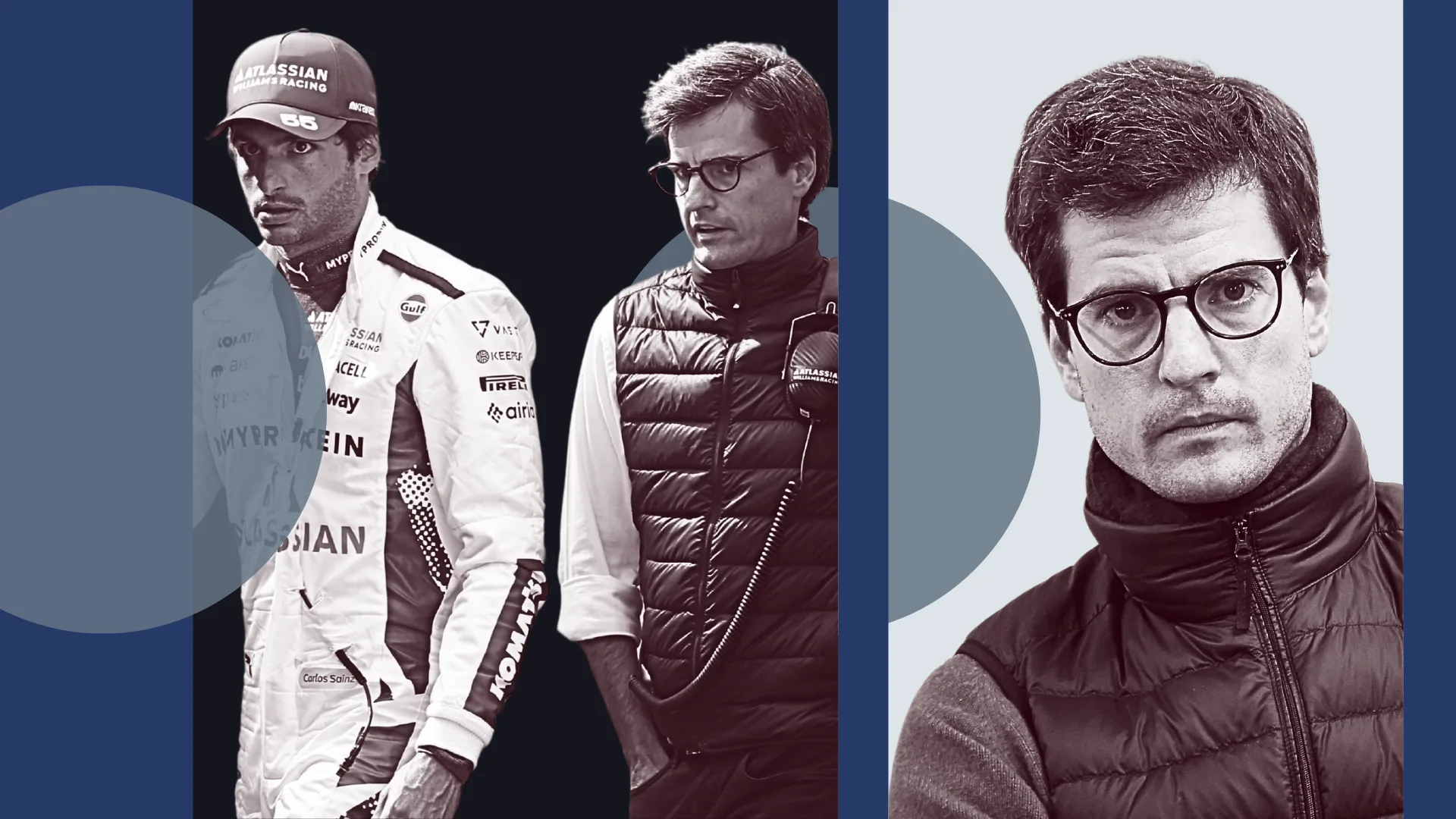 CIRCUIT DE BARCELONA-CATALUNYA, SPAIN - FEBRUARY 18: Carlos Oñoro, manager of Carlos Sainz Jr,