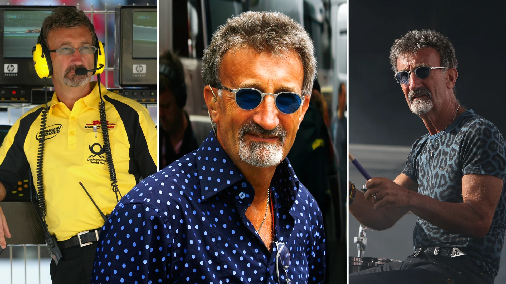26 Apr 2002: Team boss Eddie Jordan keeps a close eye on the pit lane during first practice for