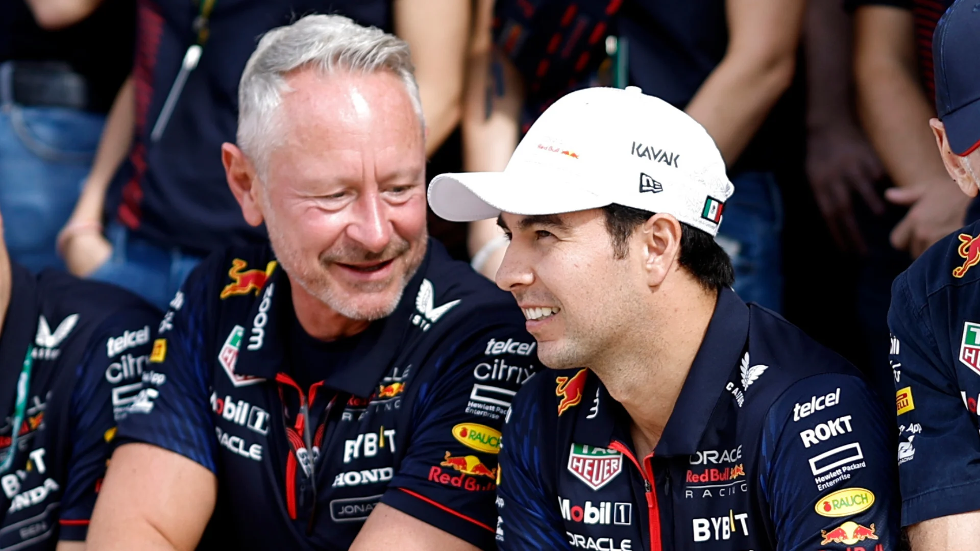 Jonathan Wheatley and Sergio Perez worked together at Red Bull
