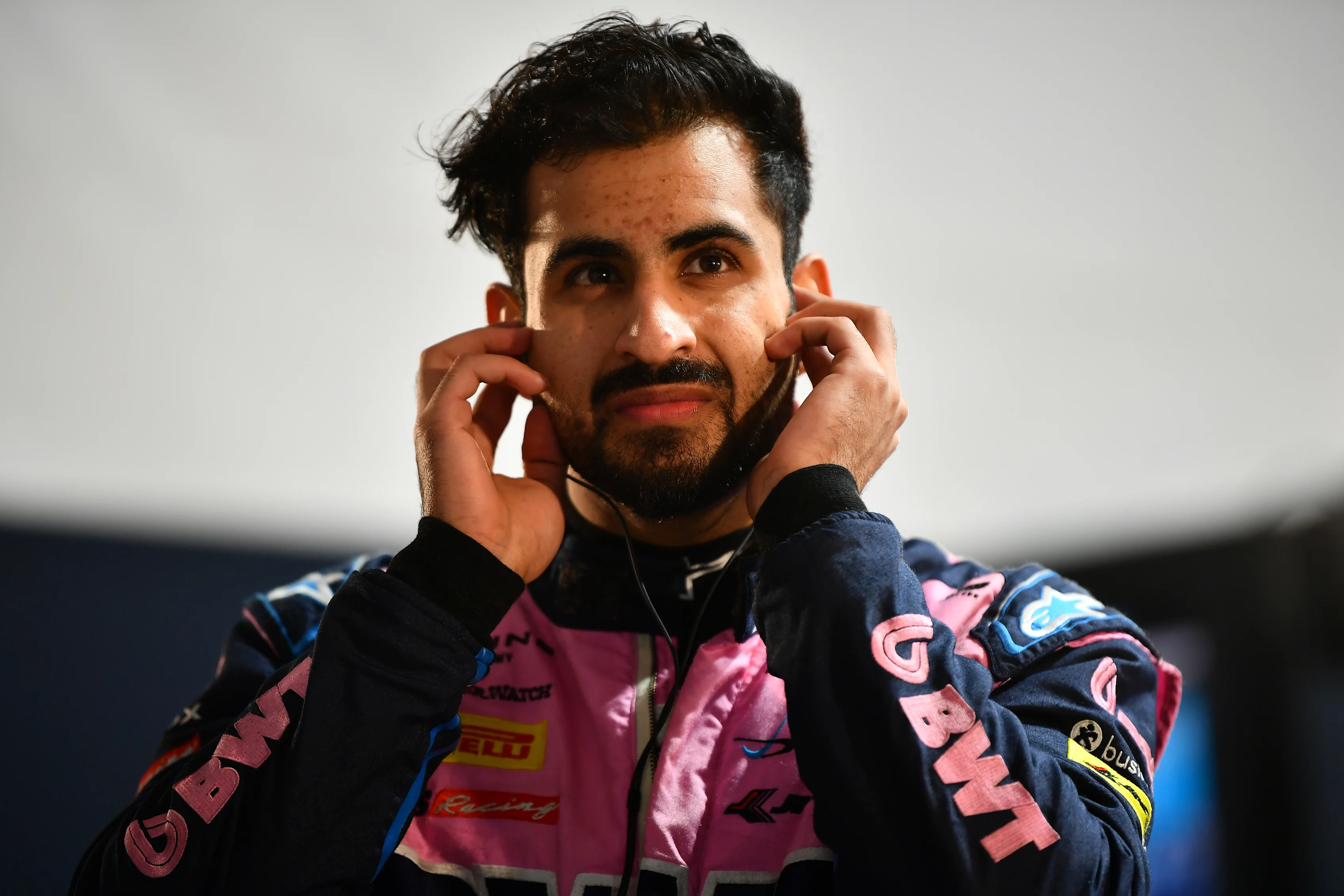 LUSAIL CITY, QATAR - NOVEMBER 28: Kush Maini of India and DAMS Lucas Oil (12) looks on during