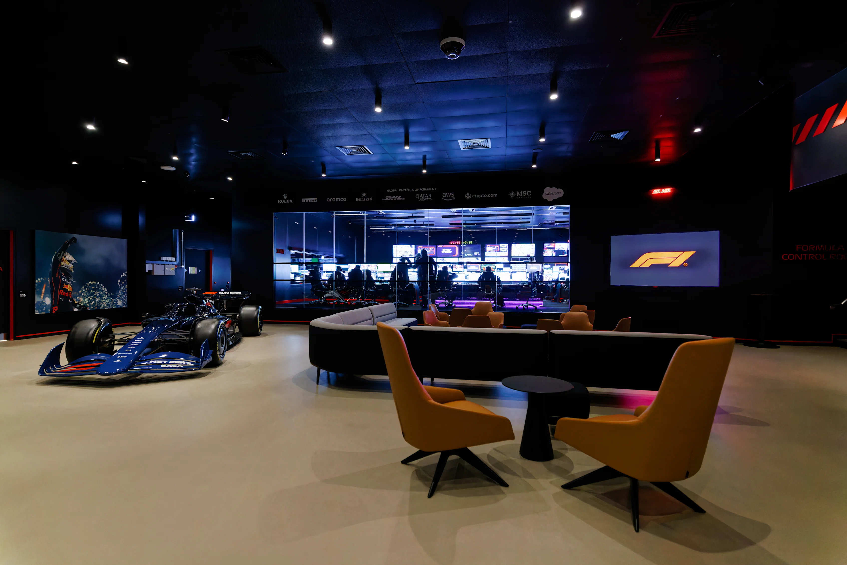 Rather than the ETC, shows are produced from F1’s Media & Technology Centre in Biggin Hill